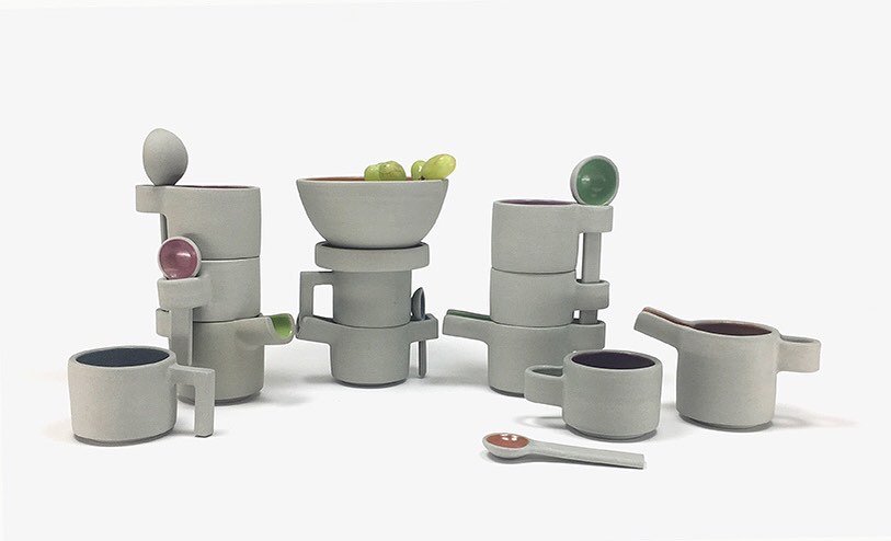 I’ve finally finished adding some recent work to my online shop including these fab ‘Strasse Espresso Cup Towers’. Glazed in a variety of new interiors including the elusive. Miami Pink, Rose, and Avocado, they’re a perfect start to the day.
My SHOP has a fresh face too, as its now organised into collections, making it easier to navigate around. Check it out and let me know what you think. #wheelthrown #pottery #architecture #watertower #contemporaryceramics #modernism #brutalistarchitecture #towers #tapas #foodie #foodstyling #tableware #breakfast #contemporaryart #designermakeruk
#handmade #kitchenstyling #brutalceramics #handmadeinwales #famfamily @findamaker @craftfestival