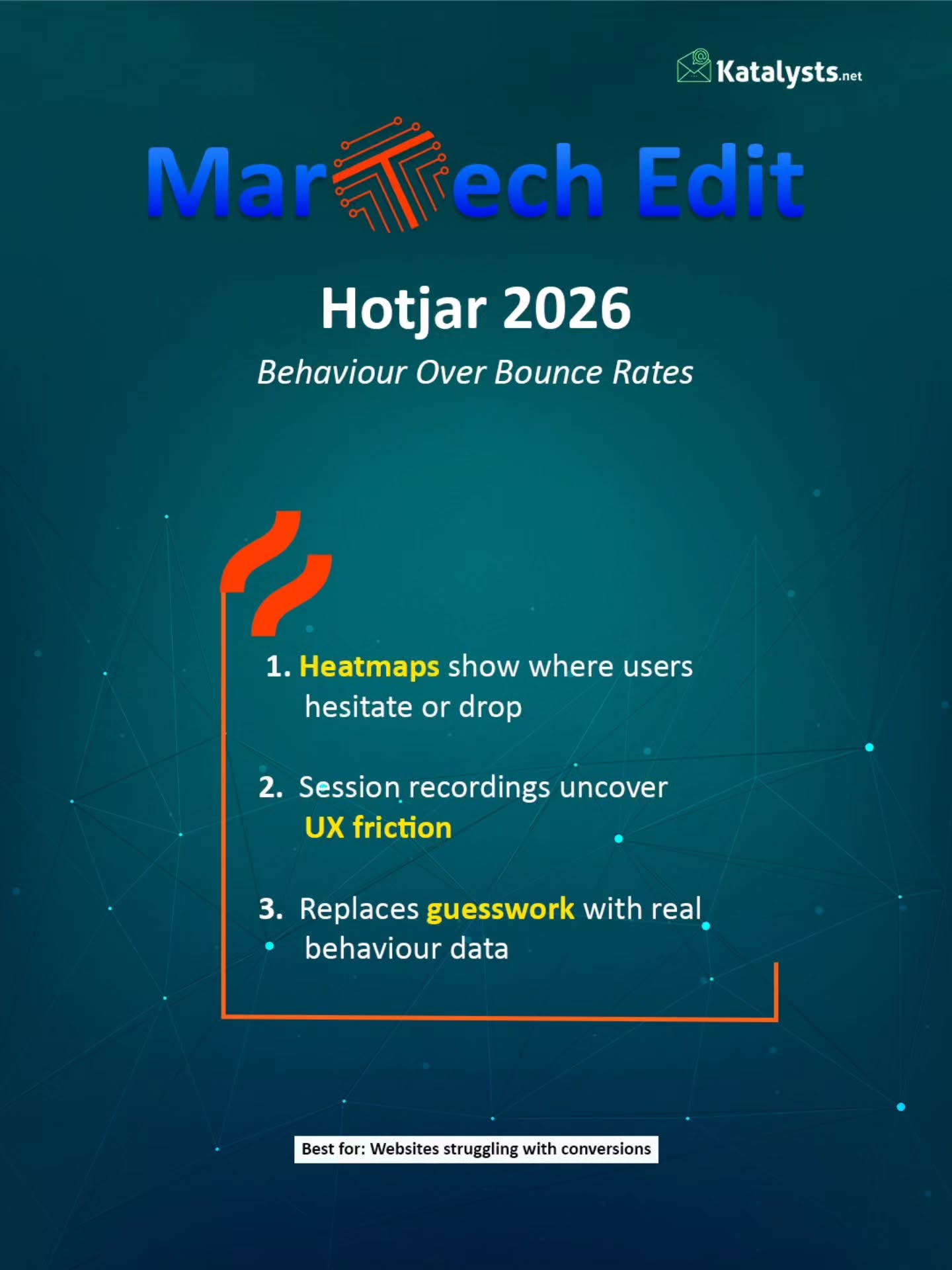 Your ads worked.
Your SEO worked.
People landed on your site. And then, they left.
Not because they weren’t interested.
Because something felt slow, unclear or not worth the effort.
Most leaders scale traffic.
Only a few fix the conversion leaks.
And that’s where growth is hiding.
DM Katalysts.net. now! And we’ll show you where your website is silently losing customers.
#technology #marketingdigital #contentcreator #leadership #katalystsdigital