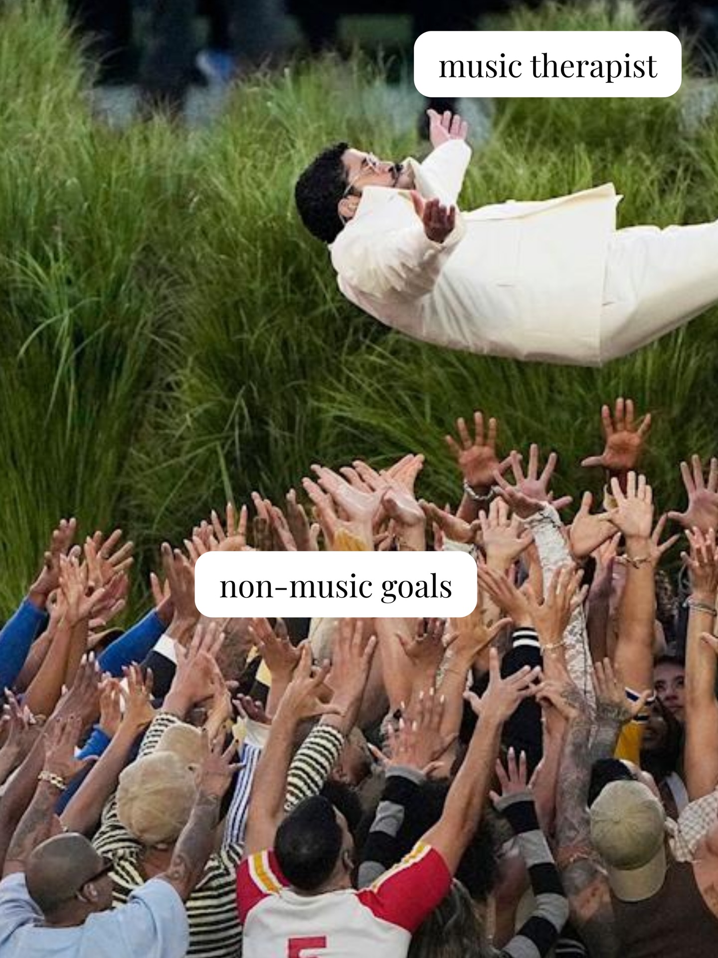 @badbunnypr 🫶🏼🎵🩷
#musictherapy #musictherapist