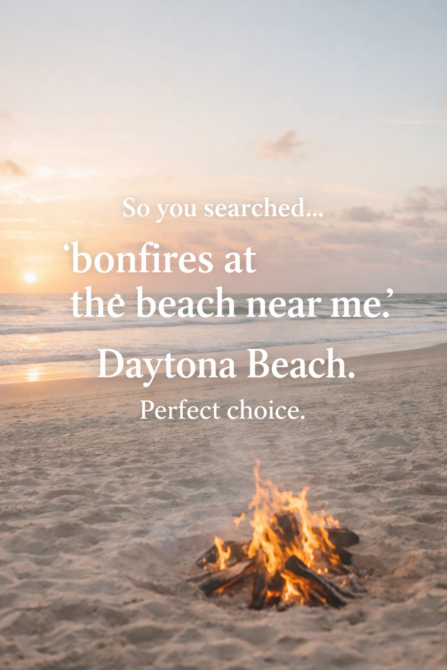Skip the logistics and get straight to the glow. 🔥
We take care of the permits, the setup, and the cleanup so you can actually enjoy the night.
Tap the link in bio to book your effortless beach evening.
#daytonabeach #beachbonfire #barefootphilosophy #effortlessluxury