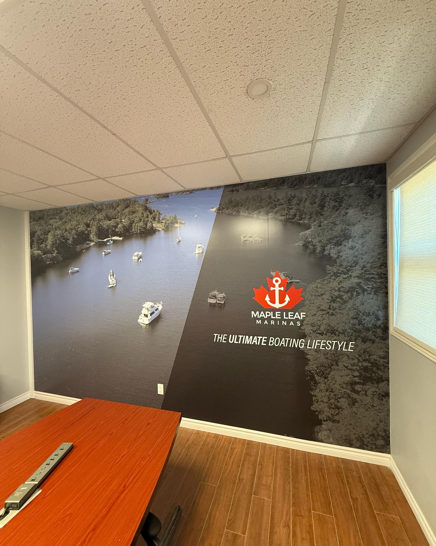 Your walls are talking - make sure they say the right thing.
Call today to inquire about graphics for your wall!