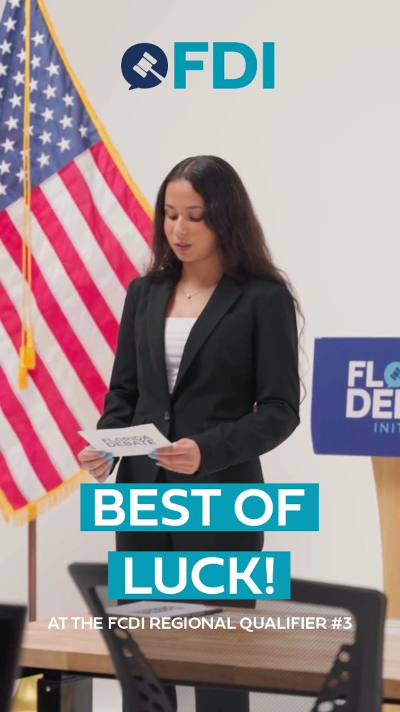 This Saturday, students from Gulf Coast, Southeast, North Central, and South take the stage for another weekend of speech and debate competition at the FCDI Regional Qualifier #3. We look forward to seeing everyone and wish all student, coaches, and judges good luck!
