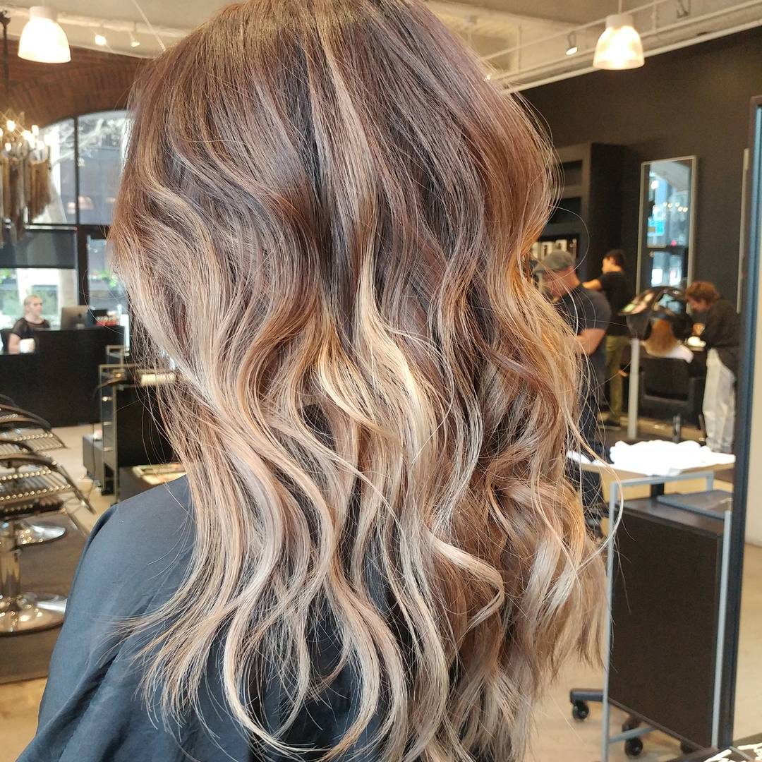 Toffee'd Blonde by me at Umbrella Salon #stayinspired #staytuned #onleave #umbrellasalon #wellaprofessionals #oribe #oribeobsessed #olaplex #balayage #paintedhair #babylights #highlights #downtownsj #salon #modernsalon #americansalon #behindthechair #beauty