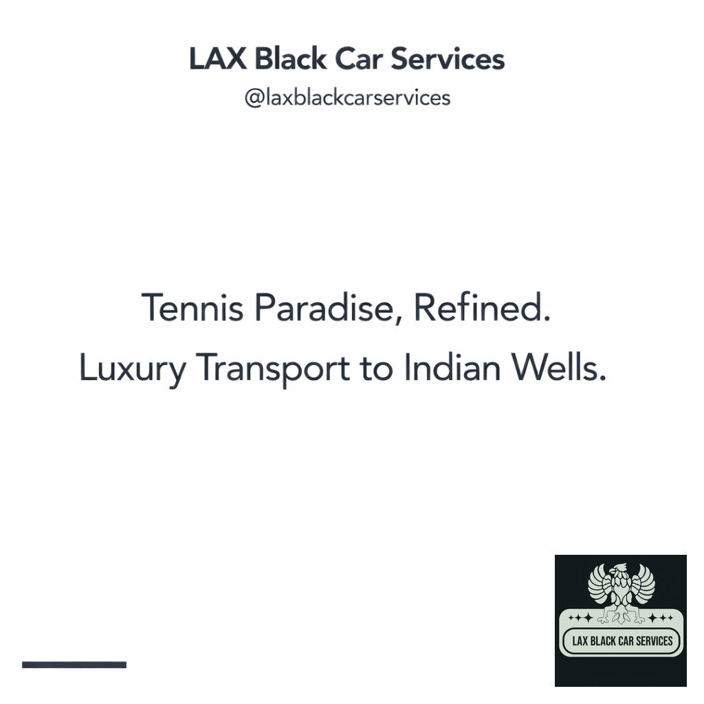 Tennis Paradise deserves a world-class arrival.
As the BNP Paribas Open approaches, skip the desert traffic and parking stress. Whether you’re heading to Indian Wells for a day of matches or a full weekend of luxury, our premium SUVs and sedans provide the perfect environment to relax before the first serve.
From LAX or anywhere in Southern California, we offer reliable, punctual, and sophisticated ground transportation tailored to your schedule.
Experience the tournament with the comfort you deserve.
Book your ride: laxblackcarservices.com
Call us at (714) 702-3550
#BNPParibasOpen #TennisParadise #IndianWells #LAXBlackCar