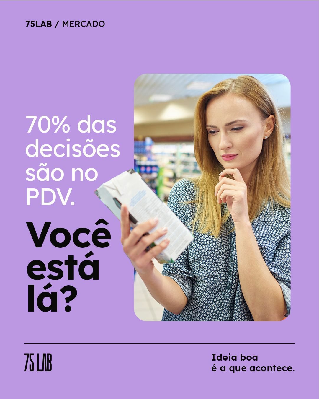 Segundo a NielsenIQ, o PDV continua sendo o maior campo de batalha. Se a sua execução falha ali, o marketing inteiro perde a eficácia.