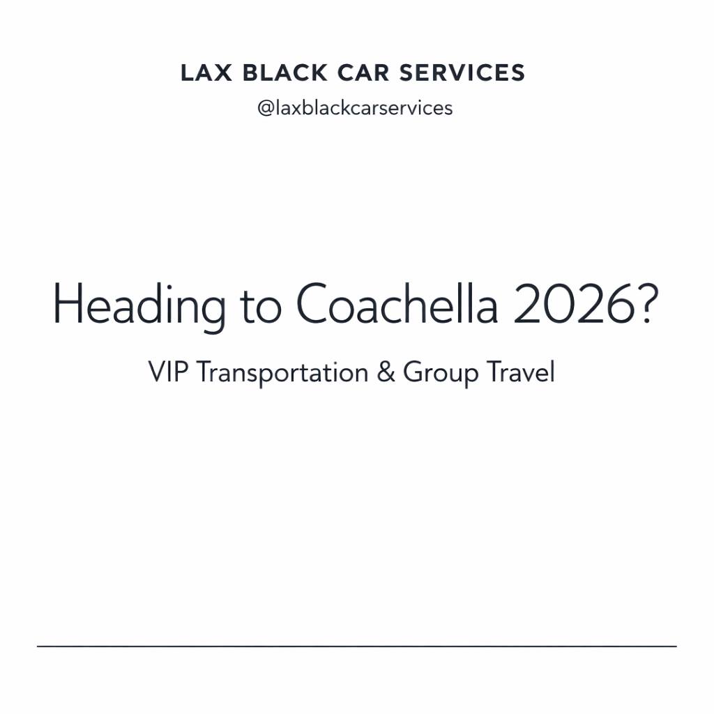 Heading to Coachella 2026? Skip the shuttle lines and desert dust. Your festival experience starts the moment you step into our premium vehicles.
We specialize in VIP transportation for groups of all sizes. From sleek Luxury SUVs for your inner circle to spacious Sprinter Vans for the whole crew, we’ve got you covered with smooth, climate-controlled rides.
Why choose LAX Black Car Services?
✅ Reliable & Punctual: Your driver is ready when you are.
✅ Premium Comfort: Escape the heat in total luxury.
✅ Total Flexibility: 24/7 booking and Free Cancellations.
✅ All Major Hubs: Direct transport from LAX, BUR, and across California.
Make your Coachella journey as iconic as the lineup. Don't leave your transport to chance: secure your VIP ride today.
Book Now:
📞 Call/Text: (323) 543-5511
📧 laxblackcarservices@gmail.com
🌐 laxblackcarservices.com
Filipino-owned business. Maraming Salamat Po! 🇵🇭
#Coachella2026 #CoachellaVIP #LAXBlackCarServices #LuxuryTransport #FilipinoOwned