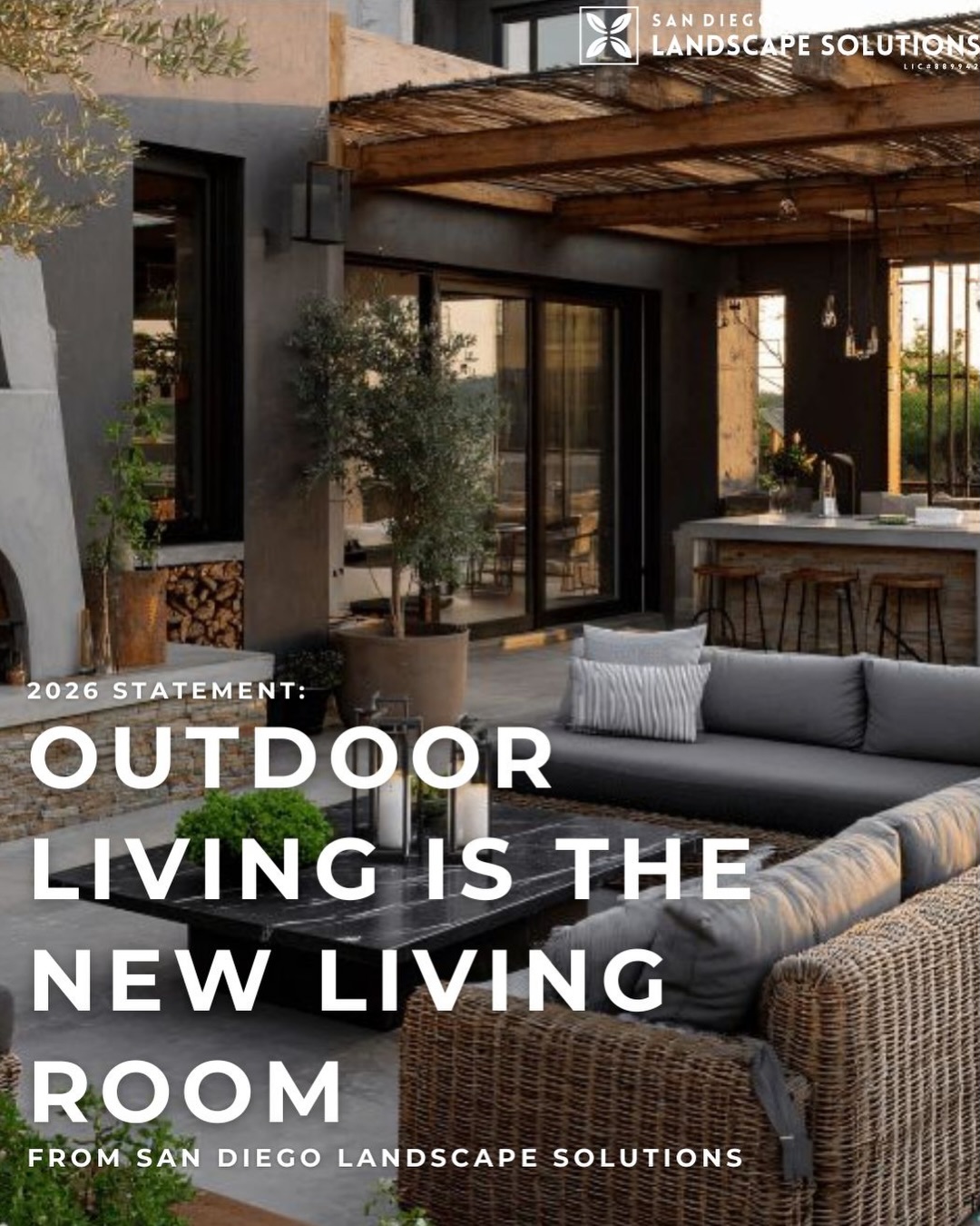 🔥 Outdoor Living Is the New Living Room: 2026 Backyard Trends
In 2026, your backyard isn’t just outdoor space, it’s where memories are made. Homeowners across San Diego are transforming their yards into fully functional living areas designed for relaxing, entertaining, and spending quality time with family and friends.
✨ What’s trending:
✔ Covered patios & pergolas for shade, comfort, and year-round enjoyment
✔ Built-in seating + fireplaces to create cozy gathering spaces
✔ Outdoor TVs + sound systems for game days, movie nights, and entertaining
✔ Full backyard entertaining zones with BBQ islands, dining areas, and lounge spaces that flow beautifully together
These upgrades don’t just elevate your lifestyle, they add real value to your home. Whether you’re dreaming of hosting summer parties or creating a quiet retreat, we help design outdoor spaces that feel like a natural extension of your home.
Already have a backyard? No problem… we specialize in remodeling existing spaces to give them a fresh, modern upgrade without starting from scratch.
👉 Ready to turn your backyard into your new living room? Let’s make it happen.
📞 Call/Text: 619-734-7364
📧 Email: sandiegolandscapesolutions@gmail.com
🌐 Website: sandiegolandscapesolutions.com
#OutdoorLiving #SanDiegoLandscaping #BackyardRemodel #LandscapeDesign #OutdoorSpaces