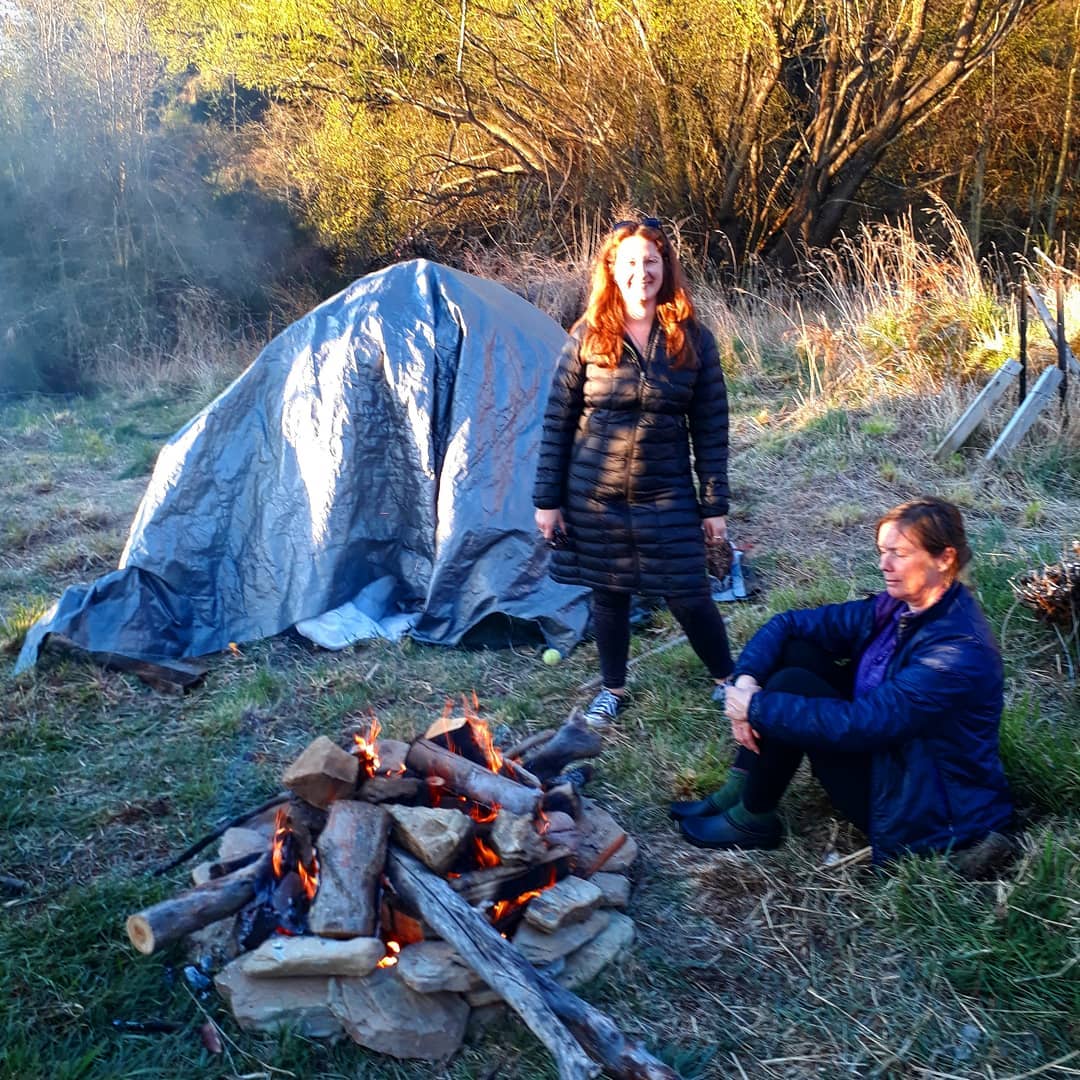 The atmosphere at the sweatlodge "deepens" as Kelly, our recent retreat guest, preps for her four rounds of steam and then cold stream water. The rocks bake in the fire. When red hot, they're shoveled into the lodge to provide the steam. "The sweat is my religion" I half jokingly tell people, but it's actually a brilliant way to connect spiritually to bring clarity and presence to your being. #channeling #mediumship #counseling #intuitive #sessions #online #psychicreadings #blog #newzealand #mountainspirit #mtnspirit #spiritualism #spirituality #sweatlodge #newzealand