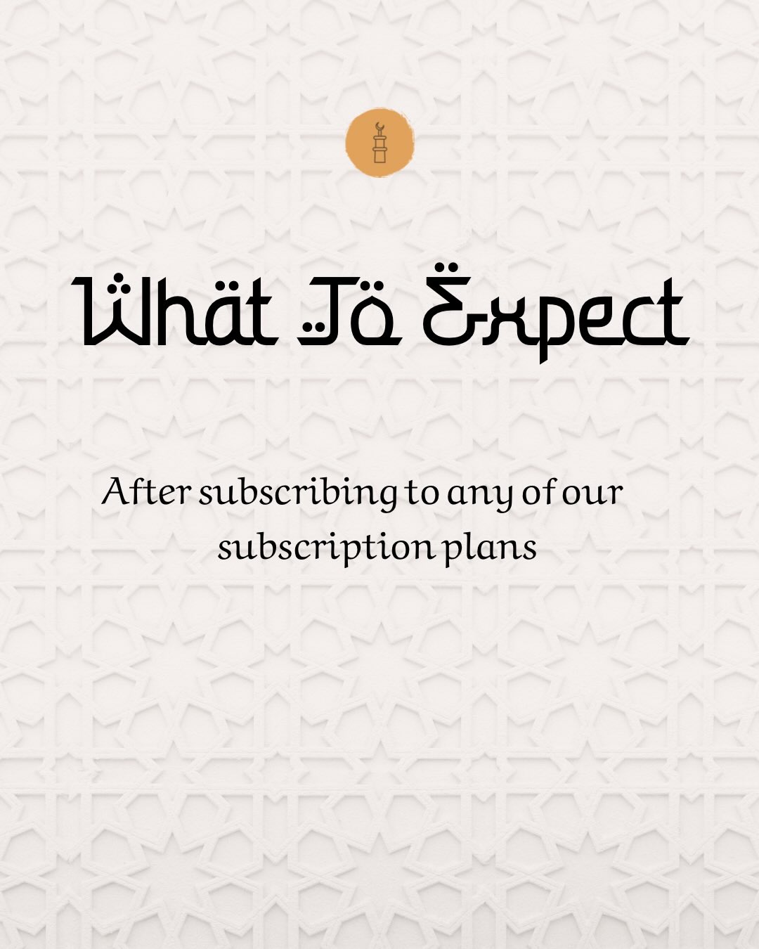 After subscribing to our letters, what to expect ☝🏼
#subscribenow #theminaretletters #islamicstories