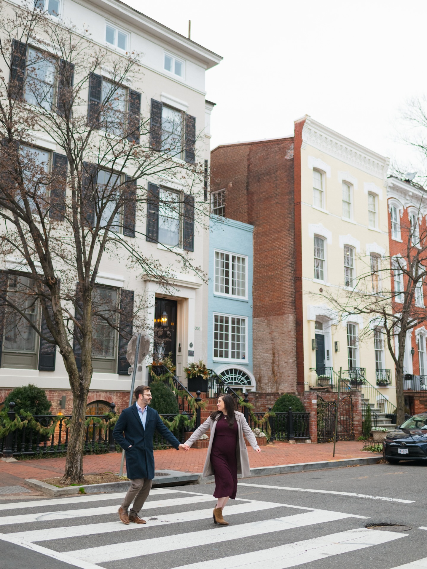 What I love about city sessions is that there is no real plan! Do I always have a plan of spots we will shoot in? Yes! But the best photos are when I see something while we are walking from street to street! It’s more in the moment and so fun!