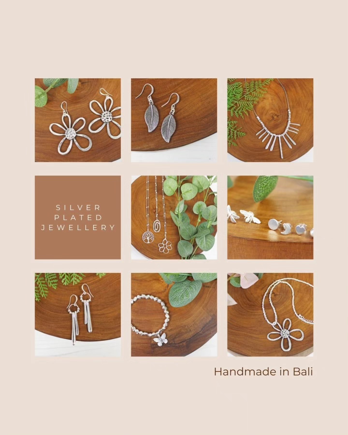 ✨ With Mother's Day this weekend, are you looking for a gift that’s as special as the person you’re giving it to?✨
Our quirky, silver-plated jewellery is just what you need! From playful statement designs to elegant everyday pieces, there's something for everyone. 🎁
It's all responsibly sourced & ethically made in Bali, so you can shop guilt-free too ❤️🌎
Treat someone special (or yourself!) & get 10% off with the code 'hello10'
-------
#shoplocal
#supportsmallbusinessesuk
#shopsmalluk #silverplatedjewellery #ethicalgifts #ethicaljewellery #sustainablestyling #shopethical #jewellerywithaconscience #handmadejewellery #giftideasuk