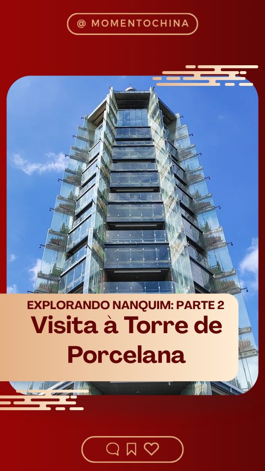 Semana passada, nós conhecemos o complexo do Templo Bao'en. Hoje, visitaremos a Torre de Porcelana!
Edição: Valentina Curi Hage - @valentinacurihage