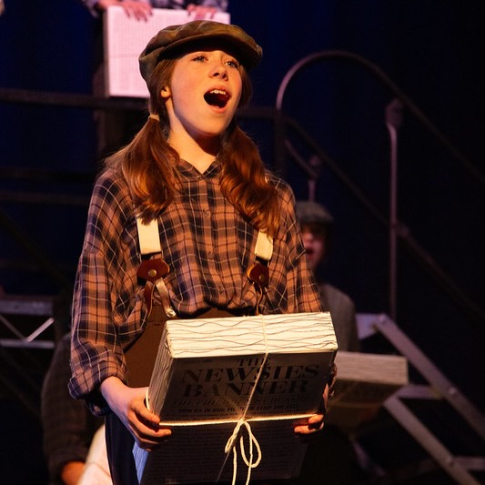 “Once and for all,
Every kid is our friend,
Every friend, a brother,
Five thousand fists in the sky,
Five thousand reasons to try…
There’s change coming once and for all.”
Not just a middle school
musical, but a statement, a very timely and profound one. These lyrics from “Newsies” this past weekend carried such meaning, especially when sung by these kids, who are no longer kids… but my gosh did they affect me and give me hope, as I sat in the audience filled with our Burbank community.
And also, how is middle school musical theater this good? It doesn’t even make any sense, but then again it does, when you have Mr. Redman and Ms. Enokian at the helm, aided by this design and tech team, with Leo’s choreo, and wrapped up with every last pristine detail by our beloved choir mamas. These mamas! It’s all the best of Burbank and we’re continually blessed it’s Mack’s world. Brava Mackenzie! Turn on my girl 💖 Brava @lbmsvma 🎭🗞️🎶 #newsiesthemusical #seizetheday #middleschool #bestofburbank