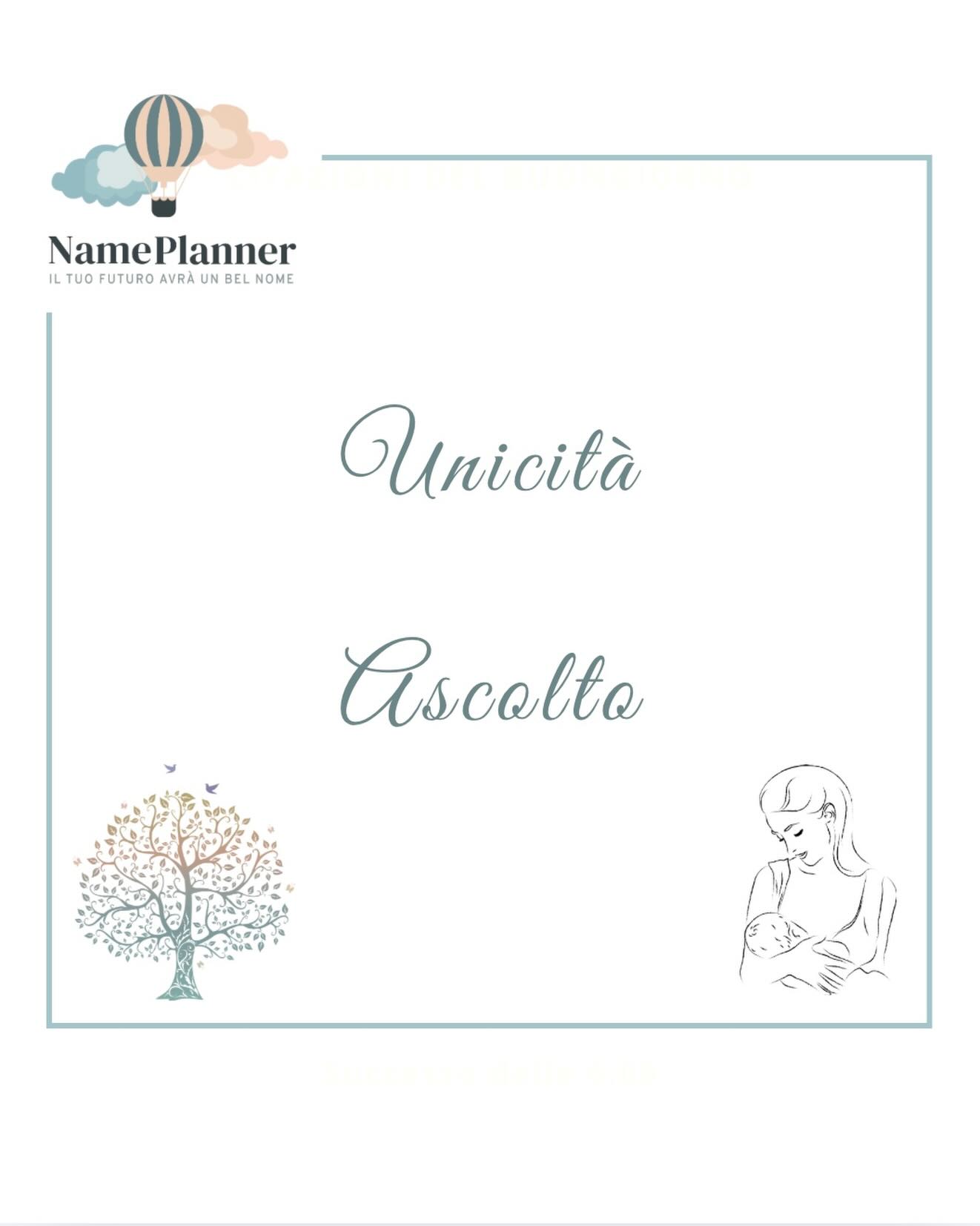 Name Planner: un percorso dove ascolto e unicità si fondono per arrivare ad un risultato esclusivo per ogni coppia!
Ogni nome ha una storia da raccontare…. che cosa aspetti?
Contatta Name Planner se sei in dolce attesa o se vuoi fare un regalo originale ad una coppia che ti sta a cuore, regalando una consulenza!
#babynaming #babynameconsultant #fioccorosa #fioccoazzurro #nuovavitainarrivo