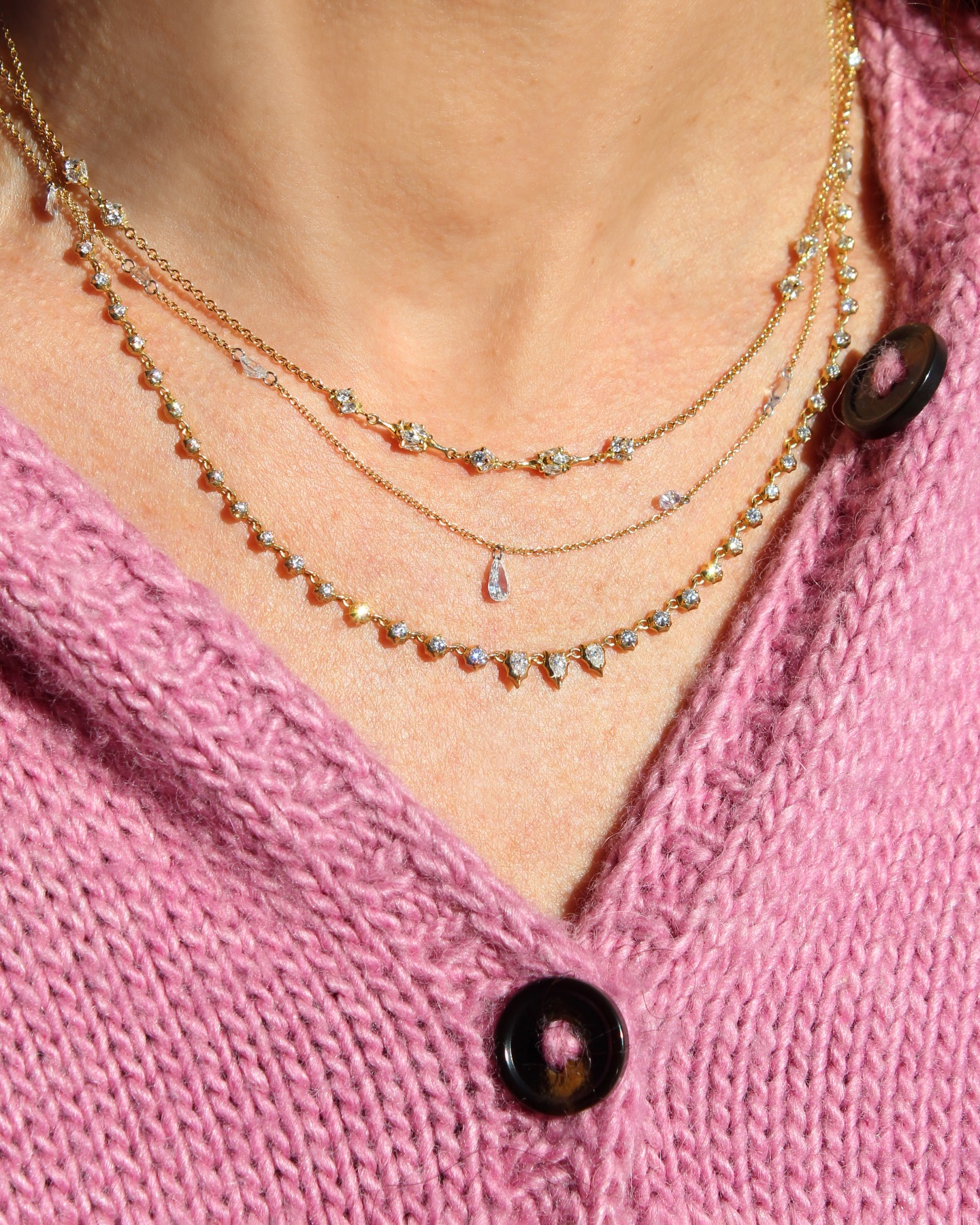 Few things are more timeless than a diamond necklace ✨ A classic wardrobe staple, reimagined by three of our incredible artists 💖
#shoplocalmonth #shopsmallmn #smallbiz #futureheirlooms #jotd