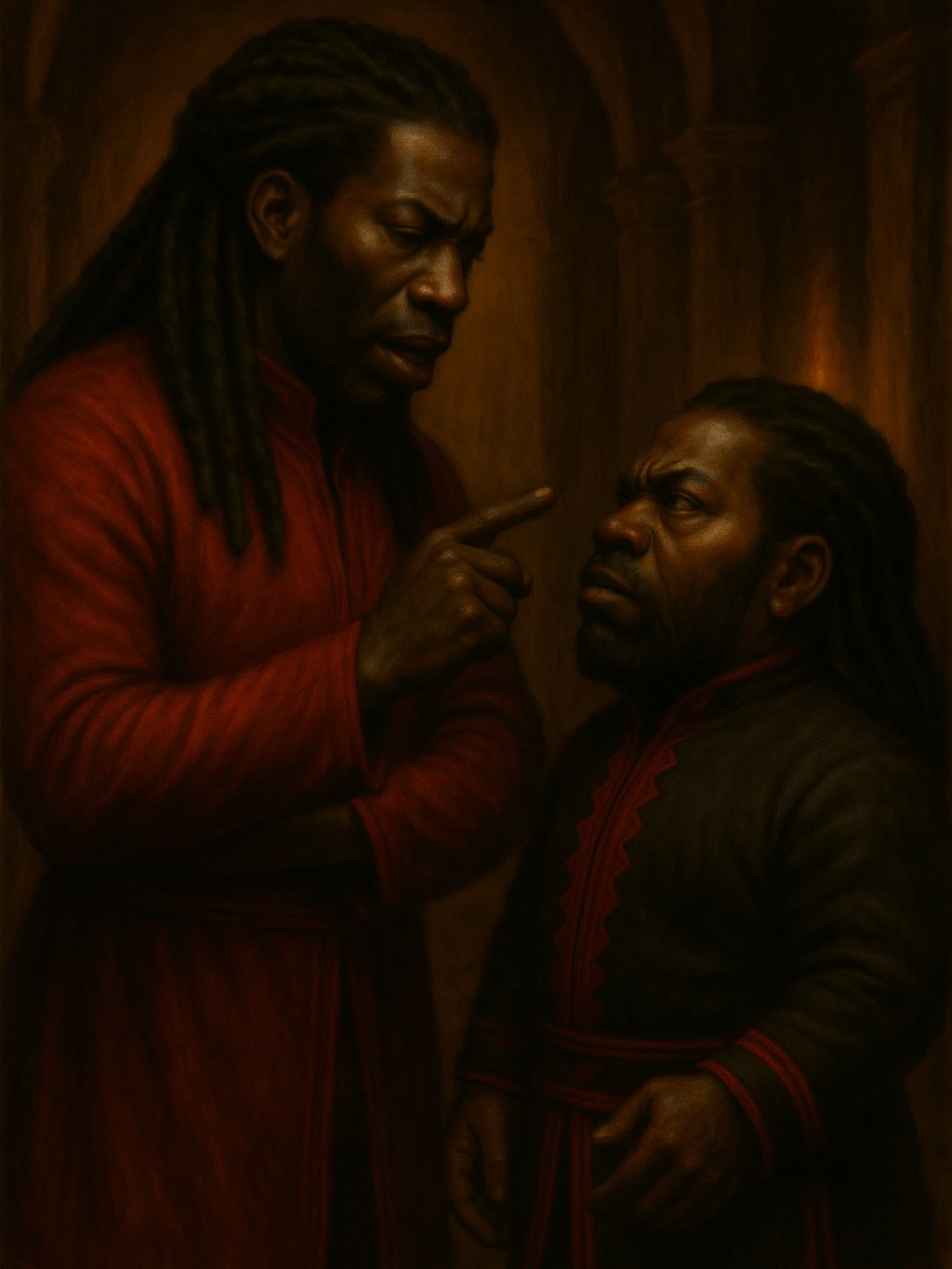 The two cousins that always fight but always had one another’s back.
How did (imp) Tazu and Vorik make you feel in Book II vs Book I ? Are they toxic or what? 😂
📕 : https://a.co/d/0coCLEYM
#african #dedavisbooks #BlackHistoryMonth #blackfolks #fortheculture