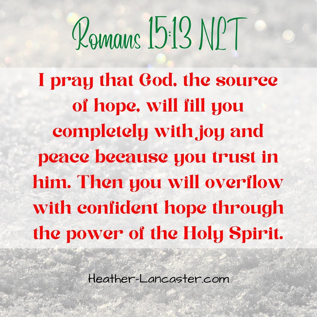 In this Christmas season, we remember that God is the source of our hope and joy! When we trust in Him, we have the best and ultimate hope! #JesusIsTheReasonForTheSeason #christmastimeishere #happinessandcheer🎄