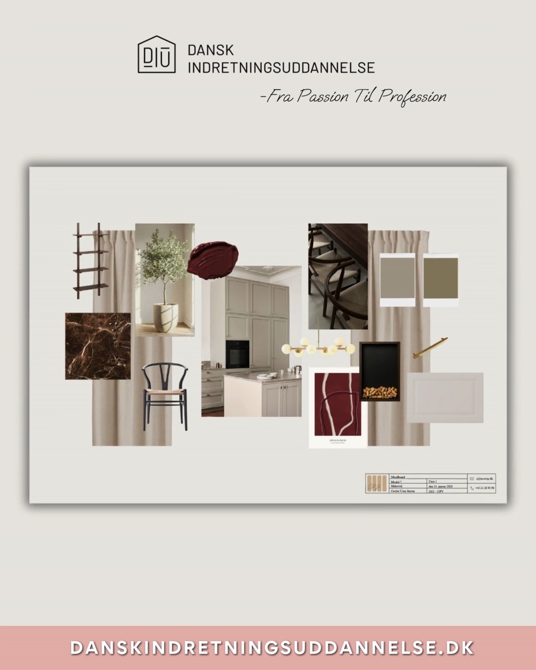✨ Se lige Cecilies arbejde i Modul 7! ✨
Der er noget, vi ser igen og igen hos vores studerende…
De bliver sindssygt hurtigt dygtige i SketchUp.
Og det er ikke tilfældigt.
Hos os er SketchUp nemlig ikke bare “noget man lige prøver” – det er en prioriteret del af undervisningen, fordi det er et af de vigtigste værktøjer i dit kommende arbejdsliv som indretningsarkitekt.
📌 Allerede i Modul 2 starter du med step-by-step læring, hvor du lærer at tegne i 2D.
📌 I Modul 5 går du i gang med 3D.
📌 Og i Modul 7… ja, der kan du se, hvor langt man kan nå på kort tid.
Cecilie er et perfekt eksempel på, hvad der sker, når man arbejder med SketchUp gennem hele uddannelsen:
Du får rutinen ind i hænderne – og pludselig kan du skabe visualiseringer, der ligner noget, man normalt først ser langt senere.
💡 Og her er pointen:
SketchUp er ikke bare et program.
Det er din mulighed for at kunne kommunikere dine idéer professionelt, arbejde hurtigere, og stå stærkere i dit fremtidige job.
Det er en investering i dig selv – og i din karriere. 🤍