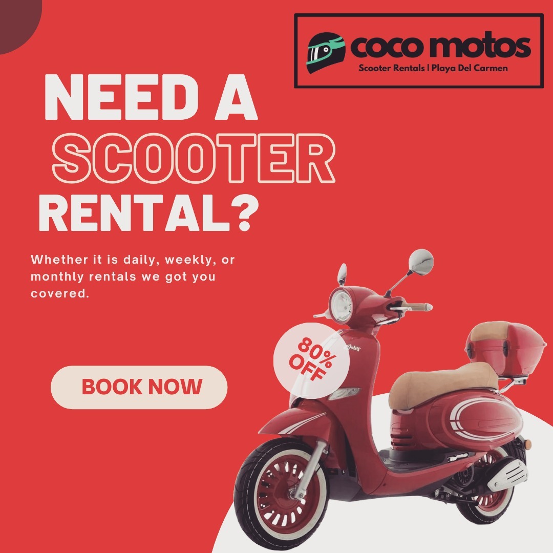 #scooterrentalplayadelcarmen #playadelcarmen #discoverplayadelcarmen #tulum #scooterlife #scooter #mexico #discovermexico #exploremexico #motorcyclerental