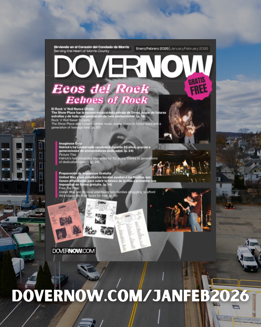 If you’re a fan of music, rock, and local history, this is one issue you’ll definitely want to add to your collection 🎸🔥
Discover the rich legacy of rock and live entertainment that once filled 347 South Salem Street in Victory Gardens.
It’s incredible to look back and uncover just how much history and culture were built right here in Dover. Buildings, landmarks, and places you pass every day often hold stories that helped shape the worlds of music, business, and the arts… you just might not realize it until now.
Read the full story in our latest issue at dovernow.com.
And thank you to our amazing advertisers who make it possible for us to produce meaningful, human journalism and continue telling the stories that matter to our community.
#dovernow #rock #music #localmedia #morriscountynj