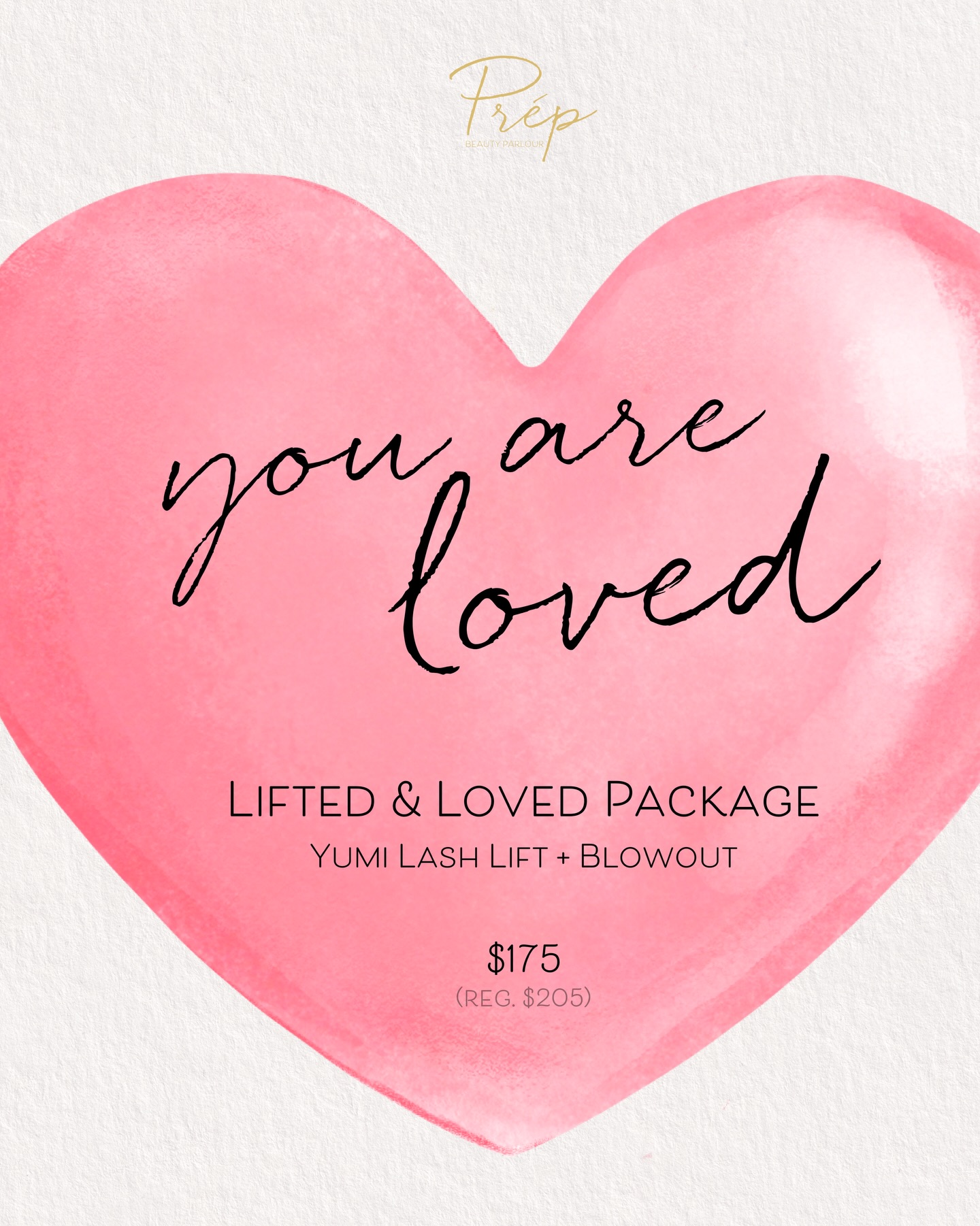 This Valentineâs Day, fall in love with a beauty routine that actually lasts.
Our Lifted & Loved package pairs a Yumi Lash Lift (Regular) with a perfectly styled Blowout, so you wake up looking effortlessly put together, no mascara or extra styling required.
Whether youâre celebrating love, friendship, or a little self-romance, this is your sign to treat yourself.
⢠Valentineâs Special: $175 (reg. $205)
⢠Two services. One seamless visit.
⢠Available for a limited time only.
Book your Lifted & Loved moment via the link in biođ
#ValentinesBeauty #YumiLashLift #VancouverSalon #SelfLoveSeason #PrepBeautyParlour