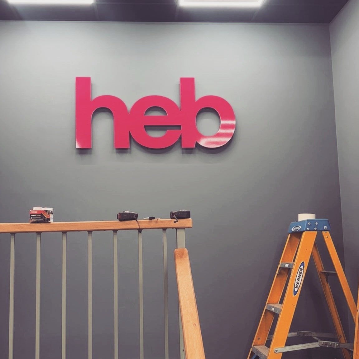 New internal CAD cut vinyls and external window vinyls for HEB Nottingham today! 😍