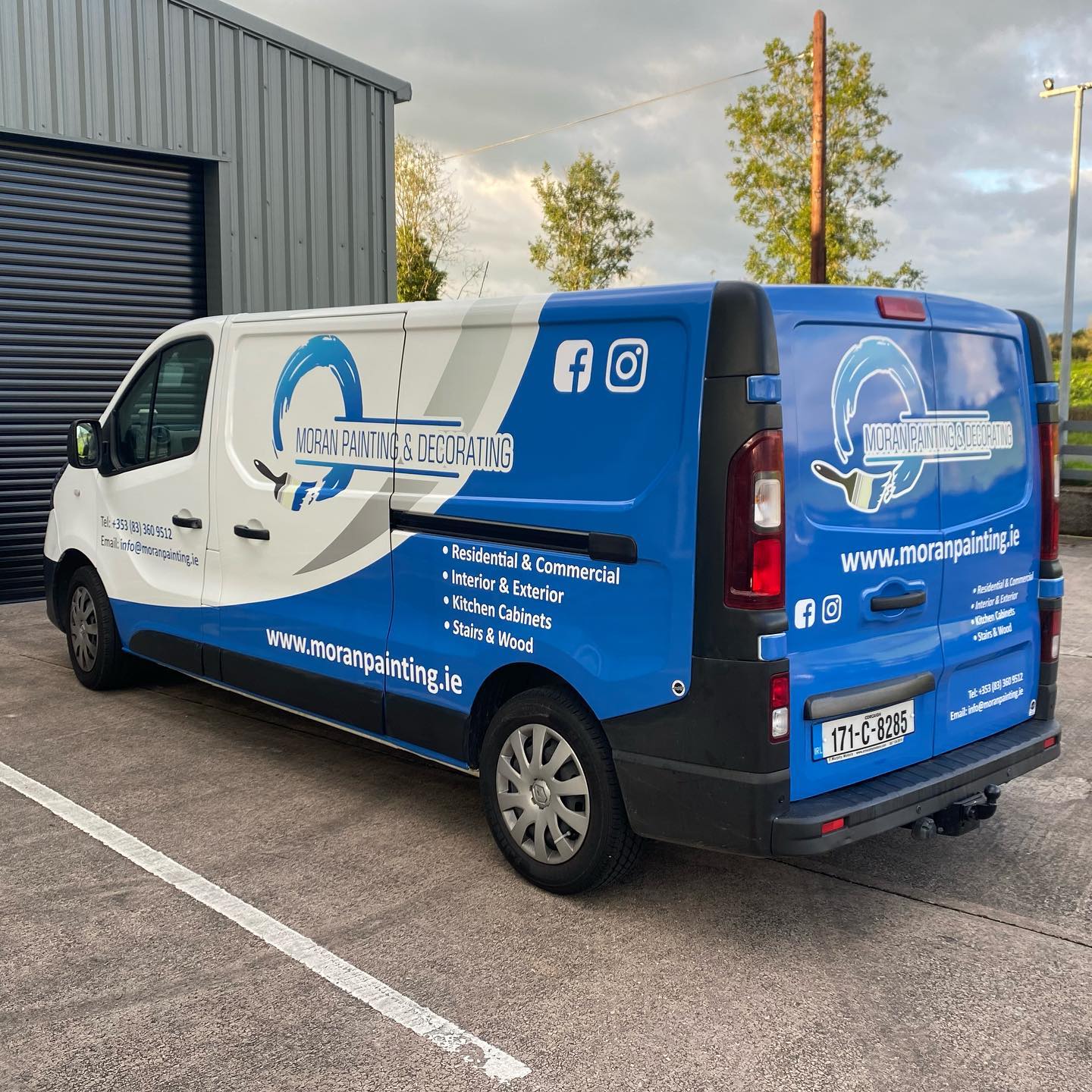 New van, new wrap, new Achilles tendon! Getting organised for the return after a bad sports injury. Apologies for the lack of contact in the last few weeks. Not long now 💪