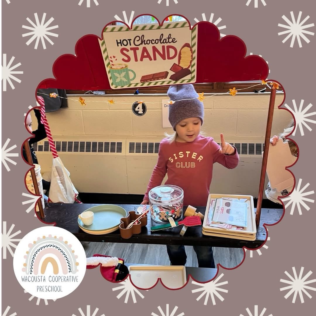 This cold weather gives us SO much opportunity for dramatic play!
🎭 Why “Playing Pretend” is Serious Business! 🧸
Ever wonder what’s actually happening when your preschooler puts on a cape or serves you a “plastic cupcake”? It looks like pure fun, but dramatic play is where the real magic happens!
When kids step into a new role, they are building:
➡Empathy: Seeing the world through someone else’s eyes.
➡Language Skills: Learning how to negotiate, problem-solve, and tell stories.
➡Confidence: Finding their voice in a world built for grown-ups.
Next time you see a tiny doctor, a brave knight, or busy at the hot chocolate stand, know that they aren’t just playing—they’re practicing for life! ❤️
#preschoollife #learningthroughplaying #dramaticplay #earlychildhoodeducation #ImaginationAtWork socialemotionalgrowth