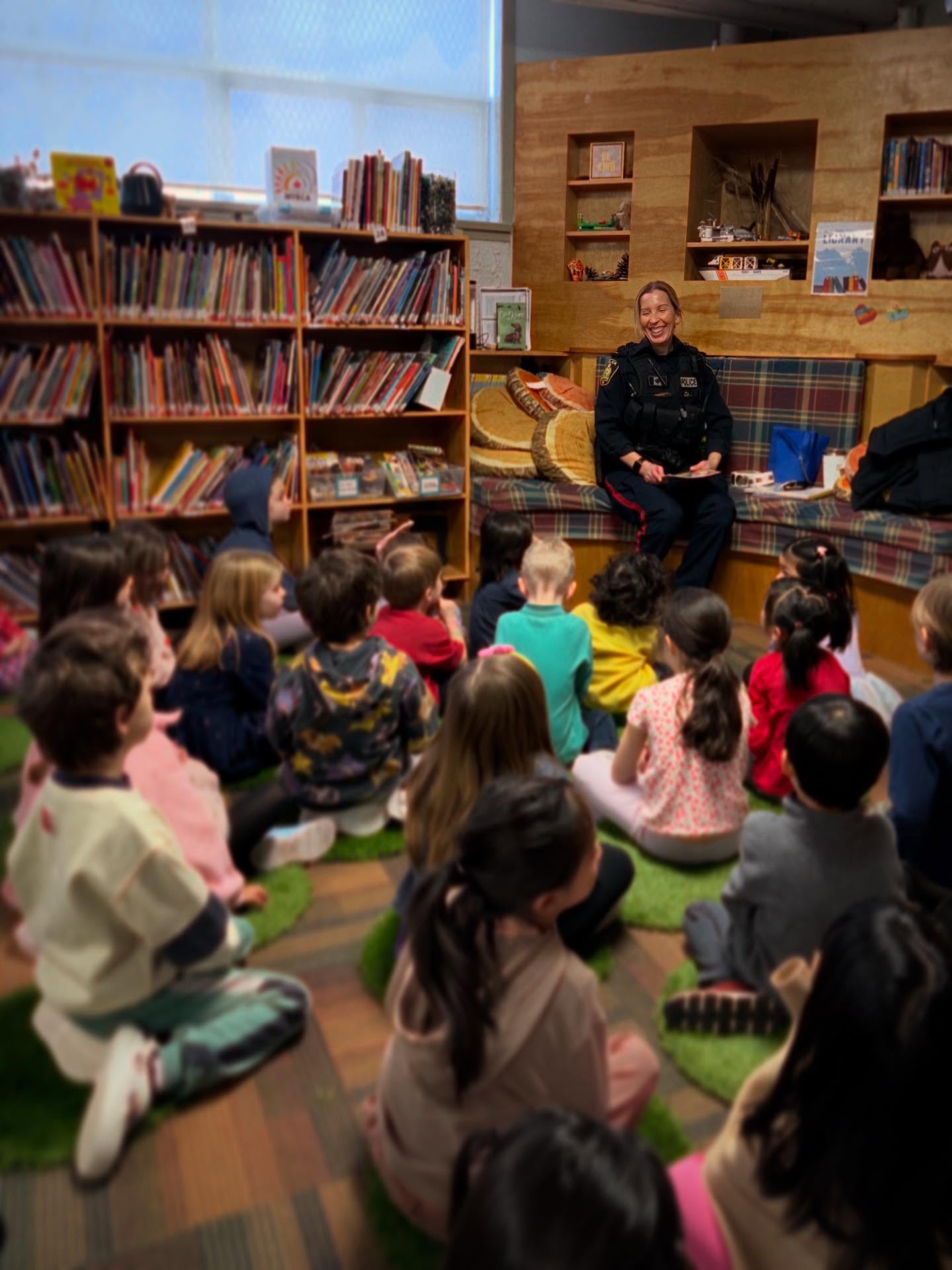 📚💙 Community, Kindness & the Power of Words
We’re so grateful to the @wpgpoliceofficial Winnipeg Police Service for taking the time to spend time with our students during I Love to Read Month!
Police Constable Kirsch read The Invisible Boy with our Pre-K, Grade 1, and Grade 3 classes, opening up beautiful conversations about kindness, inclusion, and how every person matters.
The kiddos had so many thoughtful questions and they loved you 💙 They also learned that police officers are always there to help, and that using our words is one of the most powerful ways to solve problems.
Thank you for your patience, warmth, and commitment to building real connection with our students. These are the moments that stay with them. 💙💛
#StIgnatiusSchool #ILoveToReadMonth #CommunityStrong #KindnessMatters #faithinaction