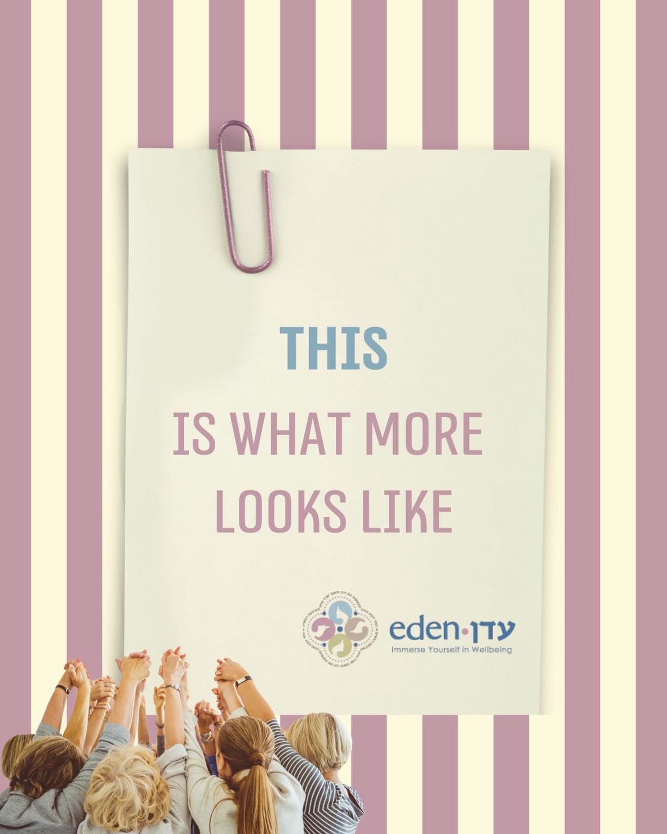 Behind every number is a woman who felt seen.
In the past year alone, Eden has:
• Trained 33 trauma-informed kallah teachers and shifted the support that survivors of sexual abuse can get when getting married
• Trained 82 mikveh attendants, serving 9,000+ women annually
• Graduated 88 new kallah teachers
• Created mikveh resources for women with cognitive disabilities
• Distributed 1,376 menopause booklets across 3 continents
This is support that meets real needs.
⏳ We’re halfway through our 3-day campaign
🎯 Goal: ₪300,000
👉 Donate today At the link in bio