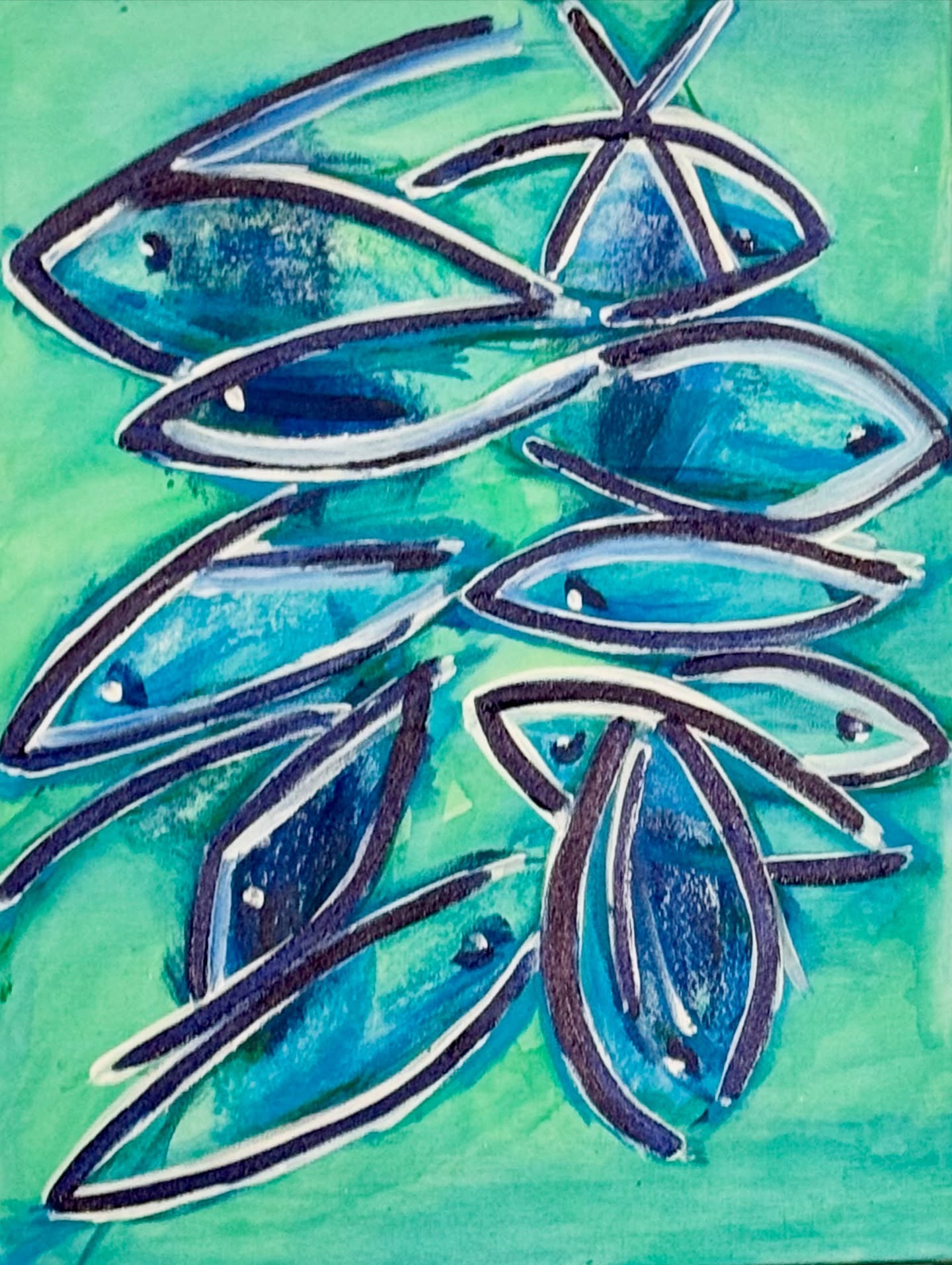 “Andy e quel John”, Acrylic on canvas, 16x20. New addition to my series the beauty of breasts & beasts. New website will go live soon! stay tuned.