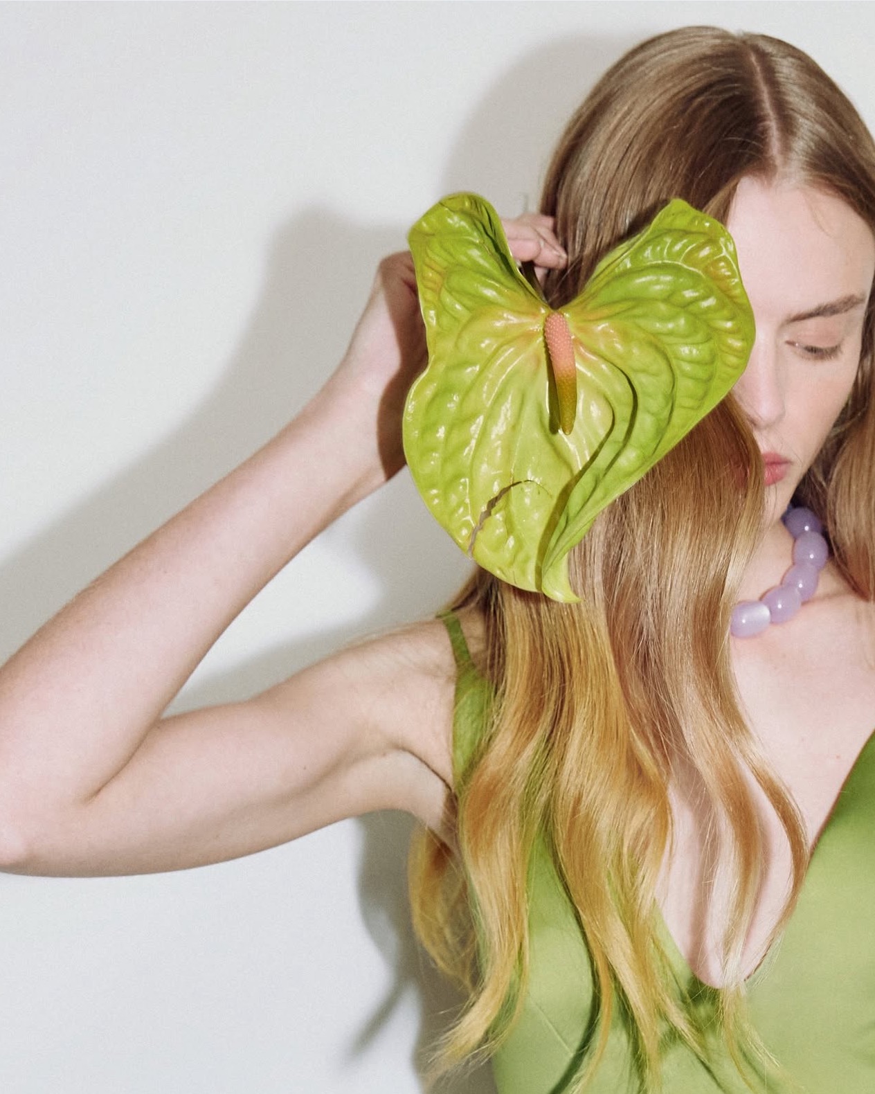 our hair stylist @kyledavidmalone for @delphinenyc @martinkeenan @olivia.lampiasi #lateliernyc #delphine #hair #beauty