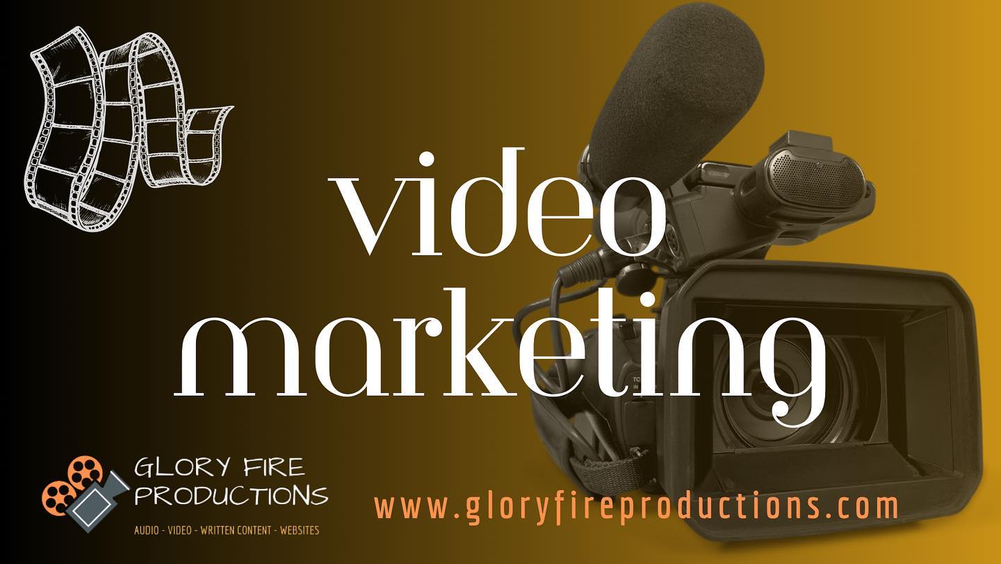 This month, I’ve been doing a blog series on video marketing and its importance to your business. Check it out! www.GloryFireProductions.com/blog. #smallbusiness #videomarketing #contentmarketing