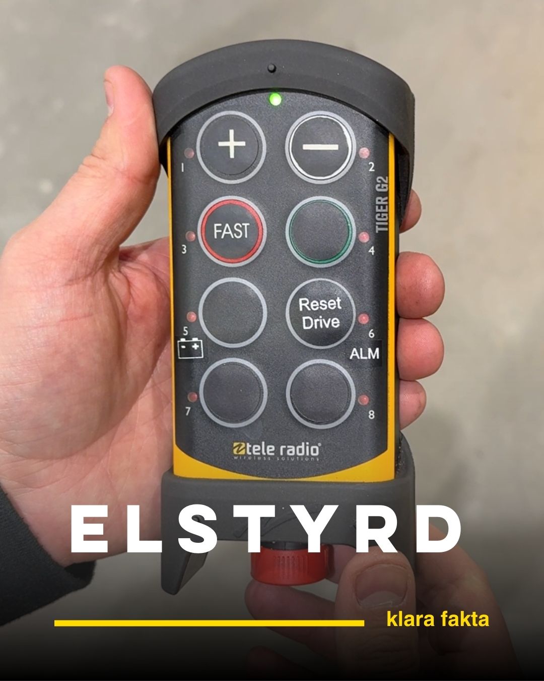 Visste du att vi även utvecklar elektriskt styrda lyftok? ⚡
Lyftet kan justeras med hög precision direkt från en radiostyrd handkontroll, vilket minskar manuella moment nära lasten. En smart lösning för säkrare arbetsdagar.
Det finns mer att berätta om elektriskt styrda lyftok. Vi delar fler exempel framöver på hur vi använder tekniken för att anpassa lyftok till kundens behov.
Nyfiken? Hör av dig, vi berättar gärna 🙂
info@lyftnord.se | 0980-16469
#lyftok #Lyftteknik #SäkerArbetsmiljö #Radiostyrning #Lyftlösningar #TekniskInnovation #Precisionslyft