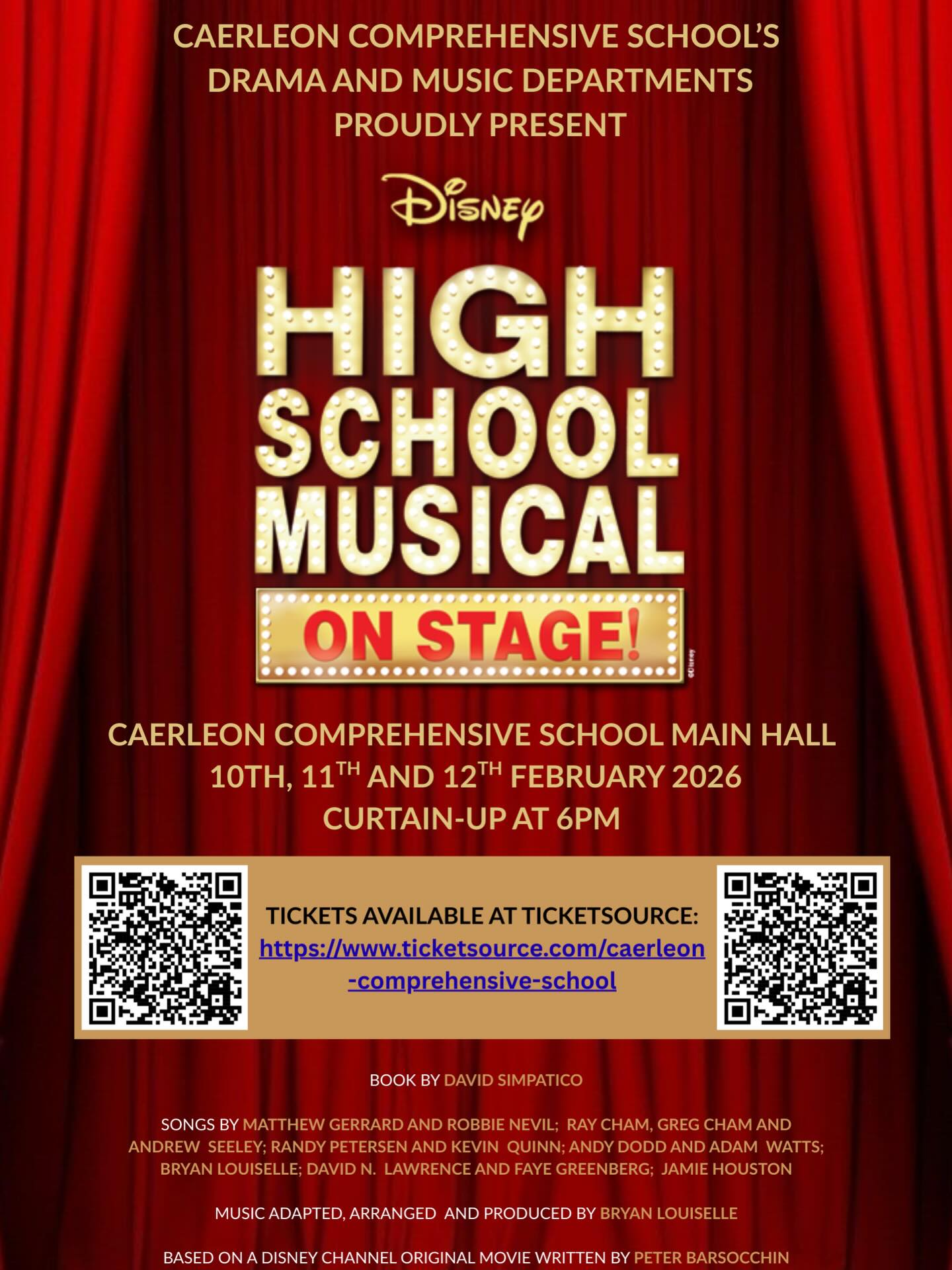 7 days to go until the curtain goes up…
Final preparations are underway 🎶 🏀
Get your tickets
https://www.ticketsource.com/caerleon-comprehensive-school