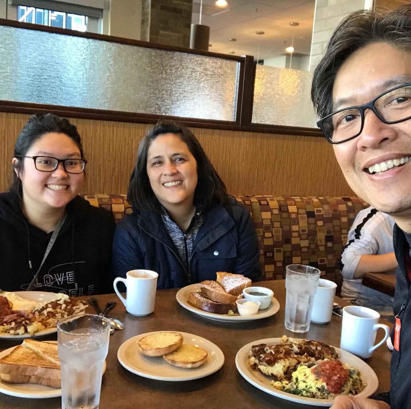 Makena's birthday breakfast! 🎈🎉🎊