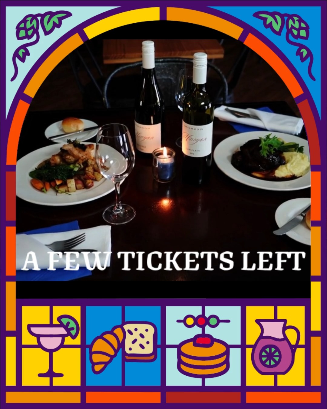 We have Carlos Hopontopofus next Saturday, and we are nearly sold out.
https://tinyurl.com/585na8h4
Entrée
Smoked salmon & pickled cucumber with a rocket, sun dried tomato salad with balsamic.
Lamb kofta with citrus yogurt and salsa
Mains
Beef Cheek served with mash potato, vegetables and jus
Chicken supreme with creamy rosemary sauce, served with garlic & oregano potatoes and vegetables
Tea Coffee and desert available after the show.