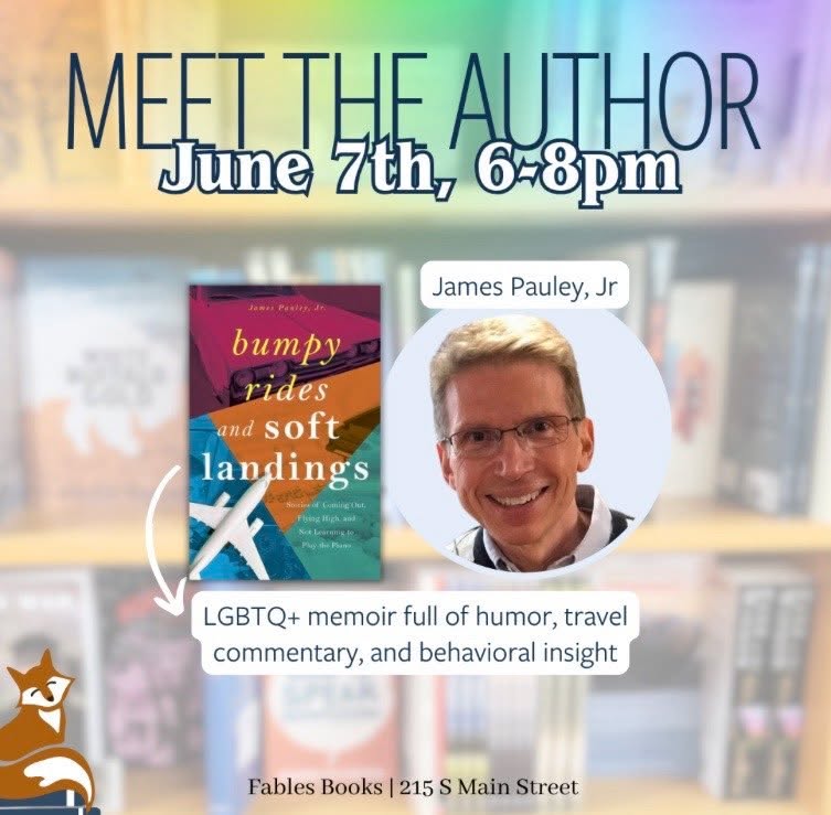 Would love to see you there! June 7th, 6-8pm at Fables Books 215 S. Main Street Goshen, IN https://fablesbooks.com/events/37811