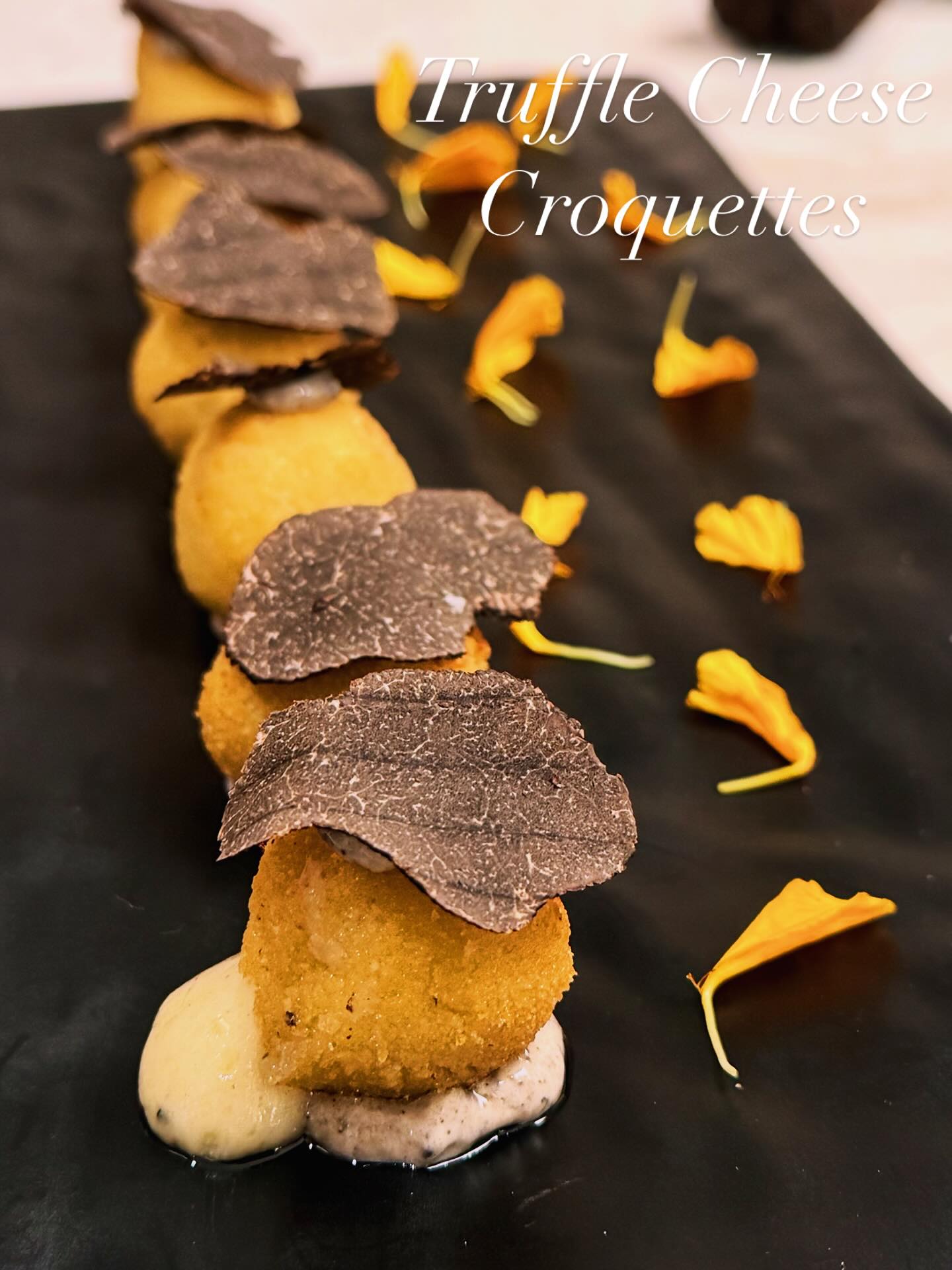 #trufflecheesecroquettes #privatechefmiami #luxurylifestyle #cateringmiamibeach