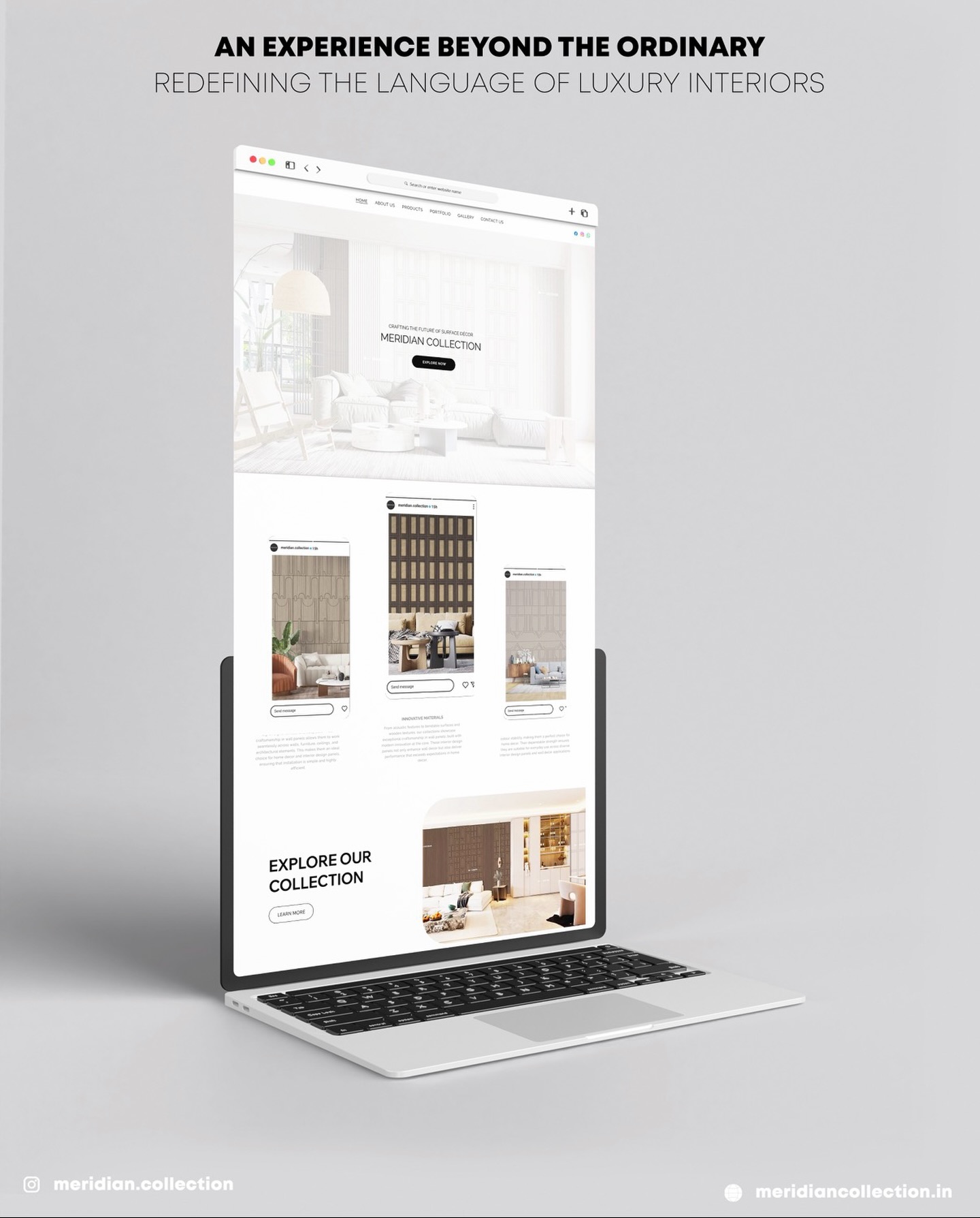 The new Meridian website is live.
A refined look. A smoother experience.
Everything you need, now in one place.
✨ Explore the new digital experience.
#MeridianCollection #NewWebsite #DesignForward
