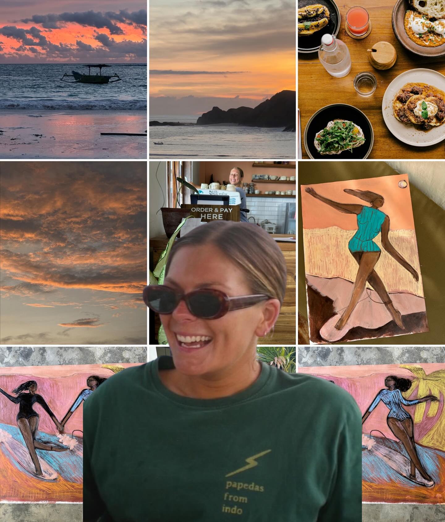 Me and all my personalities(!!) 2025 was a fun and colourful year for me and despite working all over the place, the one thing that always stays consistent is finding a way to draw, to be near some body of water and making sure I’m always having a laugh.
Some of my fav places I visited last year…
• Lombok
• Cornwall
• French Alps
• Galicia
• Maine
• NYC
🌞🌴 🌺 🌊 🏙️
inspo @artsyschmolke ✨
•
•
•
#artist #travel #indonesia #workabroad #newyork