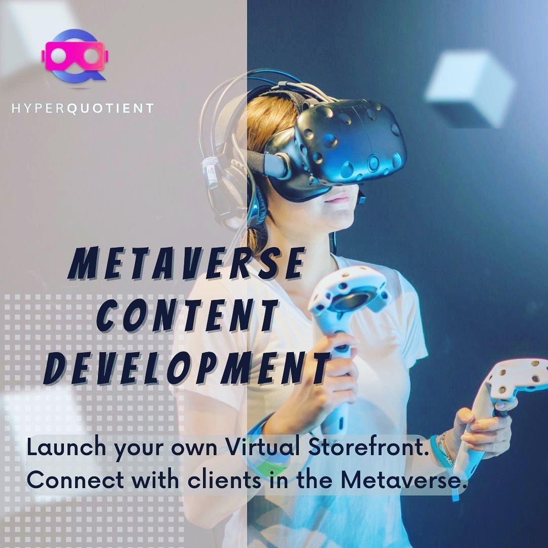 Launching Metaverse-As-A-Service business models for Enterprises. Get in touch with us today to learn more about the use cases for your own business.
Visit our website, Link in bio.
Follow us @hyperquotient
#metaverse #virtualreality #augmentedreality #xr #consultancyservices #vr #vrarcade #ar #virtualstore #nft #web3 #metastore #crypto #liberatear #kerala #bangalore #extendedreality #virtualexperience #vrquotient