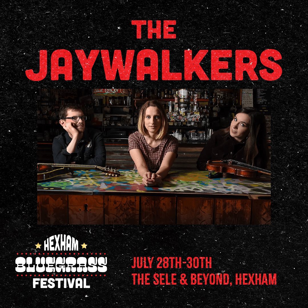 - - - - LINEUP ANNOUNCEMENT! - - - -
We’re so pleased to be announcing the first of many great acts that will be performing at this years Hexham Bluegrass Festival!
“A beautifully performed take on Americana… a multi-layered sound that belies their trio status"
RnR Magazine
The Jaywalkers are a fantastic trio that have gifted the U.K. & European Bluegrass scene over the past few years. With their punchy songwriting and powerful performances we are incredibly excited to have them booked for this years festival! Check out their latest video link in comments
...and make sure to follow their socials (and ours!) and remember to SAVE THE DATE 28-30th July! It’s going to be massive and FREE!!!
#bluegrass #harmonysinging #flatpickingguitar #mandolin #fiddle #doublebass #bluegrassuk #visitnorthumberland #visithexham #hexham #livemusic #musicfestival #freefestival