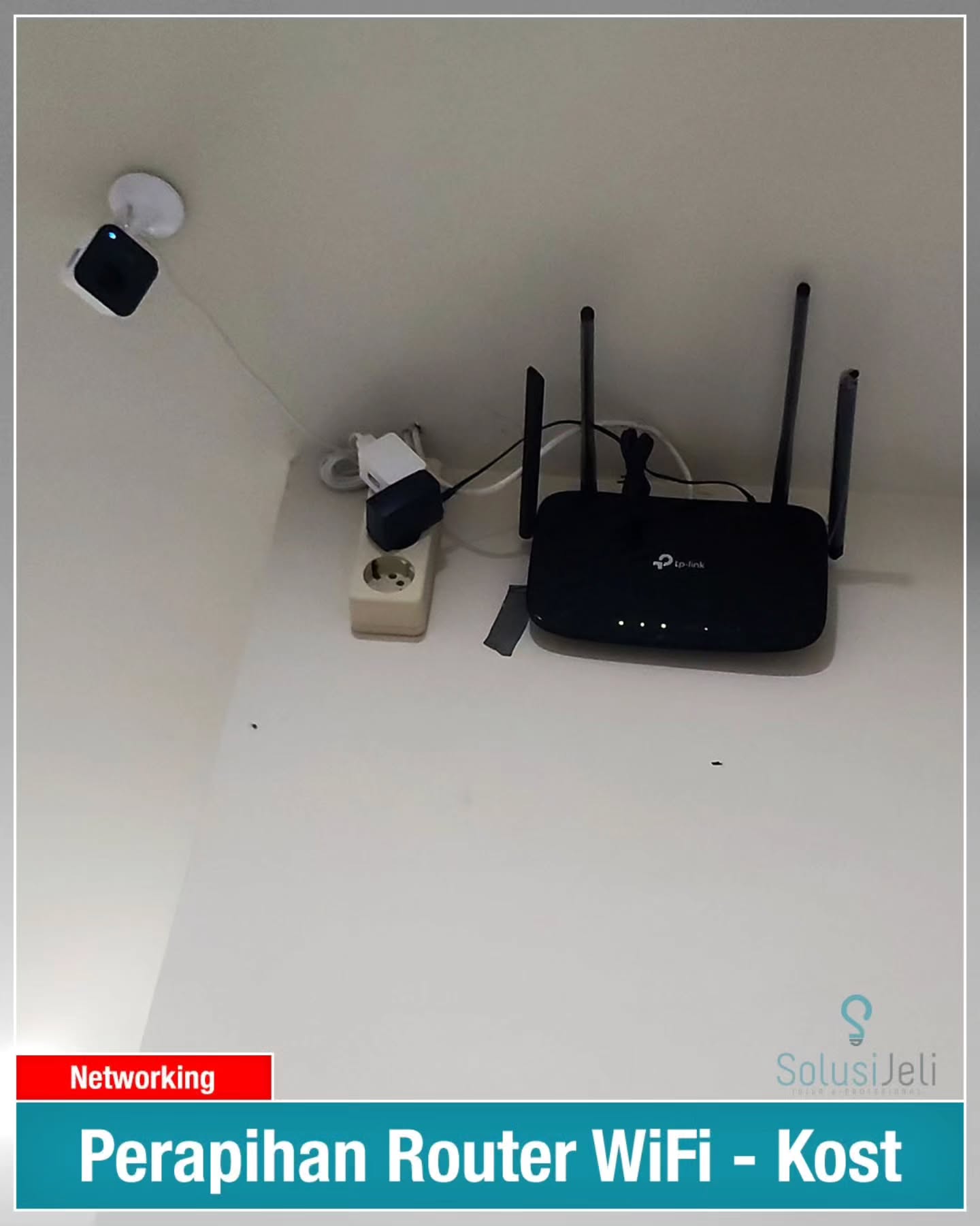 Klien punya kostan 4 lantai. Pakai 8 buah router untuk membagi sinyal WiFi. Tapi, sering sekali bermasalah. Banyak penghuni yang protes koneksinya lambat, putus-putus, no internet, dan lain-lain. Sudah beberapa kali menghubungi berbagai teknisi, baik dari ISP ataupun personal, tetap sering bermasalah. Bikin pusing.
Akhirnya Klien menghubungi SolusiJeli. Minta bantu untuk diselesaikan. Dijelaskan kendalanya seperti apa. Atur waktu janjian untuk survey.
Teknisi ke lokasi di daerah Rawa Buaya. Saat survey, ketahuan dimana salahnya dan apa yang harus dilakukan. Lanjut kirim penawaran, cocok, eksekusi.
Kami rapikan semua router yang ada. Diatur dan setting ulang sedemikian rupa. Hasilnya? Internet lancar. Tidak ada lagi keluhan dari para penghuni. Aman.
Done.
PS: Karena Klien puas dengan hasil kerja SolusiJeli, Kostan yang baru dibangun (di sebelahnya) minta kita semua yang handle. Mulai dari konsultasi titik penempatan alat, tipe kabel, tipe alat, pemasangan dan settingnya. Terima beres.