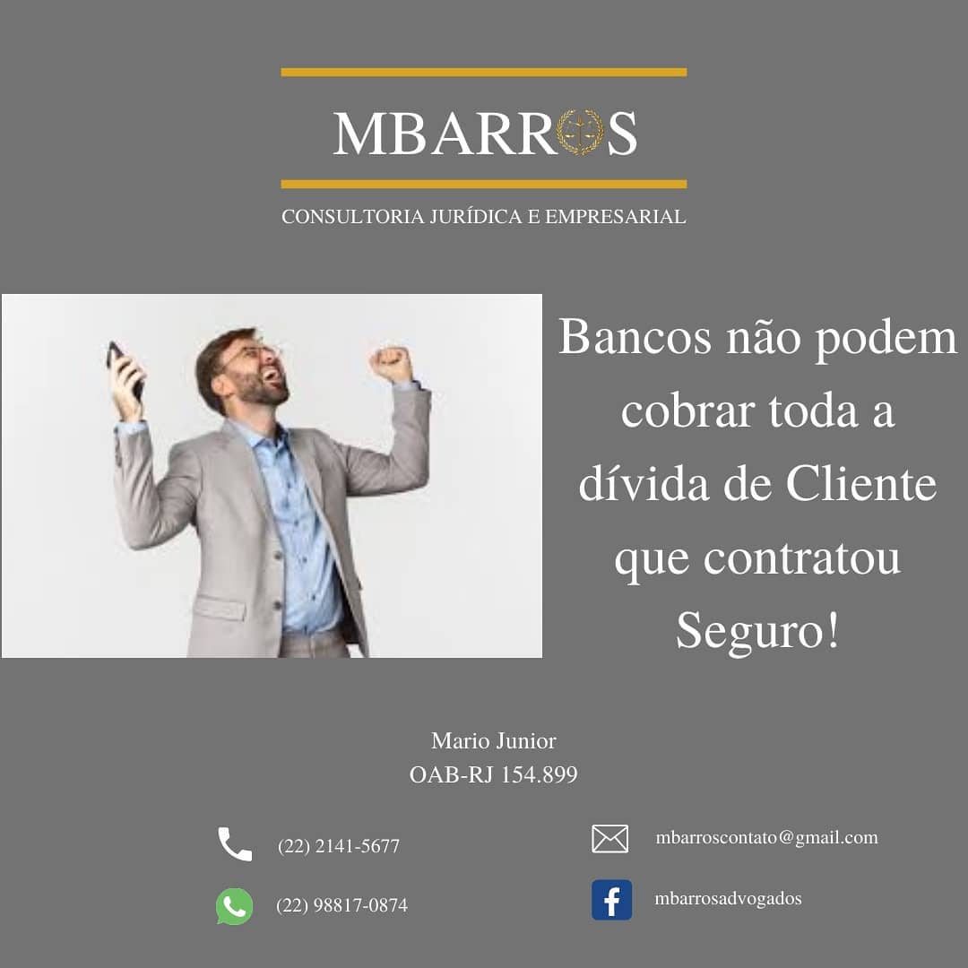 Bancos não podem cobrar totalidade da dívida de Cliente que contratou Seguro!
Prática normal no mercado, quando o cliente/correntista não consegue efetuar o pagamento das parcelas de eventual empréstimo contraído, o Banco
muda sua postura de "grande amigo" do correntista, e age com ímpeto, executando a totalidade da dívida em juízo.
Válido ressaltar que, não raras vezes, a instituição bancária cobra a dívida de forma indevida (ex. juros abusivos), mas isso é assunto para outro post.
Ocorre que, quando se contrata, no ato da operação financeira, uma garantia do saldo devedor, como por exemplo, o FGO (Fundo Garantidor de Operações), cabe ao Banco acionar o seguro para satisfazer o seu crédito e, somente após isso, cobrar do devedor eventual saldo remanescente, conforme dispõe o artigo 23 do Estatuto próprio do FGO.
A proposta do FGO, criado pela Lei 12.087/2009, é garantir que a dívida seja paga pelo Fundo caso o devedor não cumpra o contrato no vencimento, garantindo mais segurança na relação entre bancos e clientes.
Na prática, muitos contratos possuem com cláusula que dispõe sobre o direito de cobertura de até 80% do empréstimo pelo FGO.
Assim, apesar de caber à seguradora (FGO) cobrar em regresso contra o devedor naquilo que pagou do prêmio, NÃO PODE o Banco simplesmente "ignorar" a contratação
do seguro e cobrar do devedor totalidade da dívida!
Aliás, qual o sentido de pagar uma garantia que não pode ser acionada quando necessário?
Válido destacar que a contratação do seguro é feito, muitas vezes, como "venda casada" pelo banco, sendo certo que se aplica especialmente às pessoas
e empresas que não possuem patrimônio, sendo apto a servir de garantia na contratação dos empréstimos.
Por isso, se você e/ou sua empresa contratou um empréstimo com seguro, não aceite ser executado pela totalidade da dívida: procure um especialista e defenda seus direitos!
Conheça-nos em: www.mbarrosadvogados.com.br
#direitobancario
#Lutaporjustiça
#empresarial