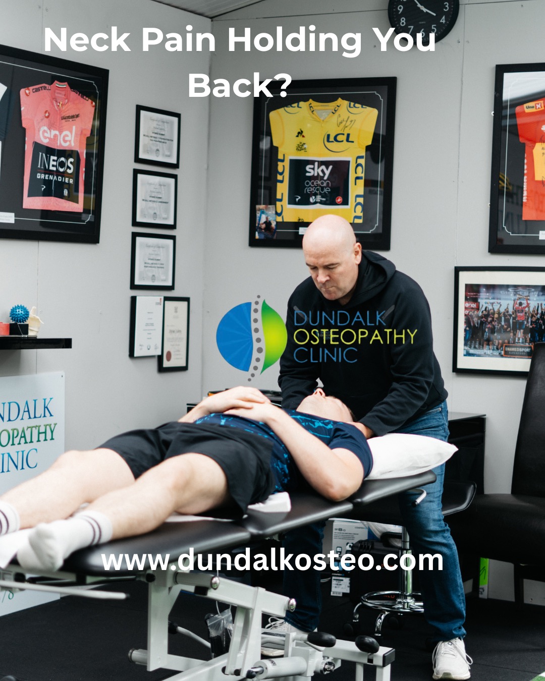 Neck pain can affect everything — from your sleep to your focus at work. 💻😴
At Dundalk Osteopathy Clinic, we treat the root cause of neck pain, not just the symptoms.
✔️ Desk-related neck pain
✔️ Headaches & stiffness
✔️ Sports or training strain
✔️ Reduced mobility
Our hands-on osteo/physio treatment helps restore movement, ease tension, and get you back to feeling like yourself again.
📍 Dundalk
📞 Book an appointment today
🔗 Link in bio #neckpain #dundalkosteopathyclinic #physiodundalk #dundalk #neckpaindundalk