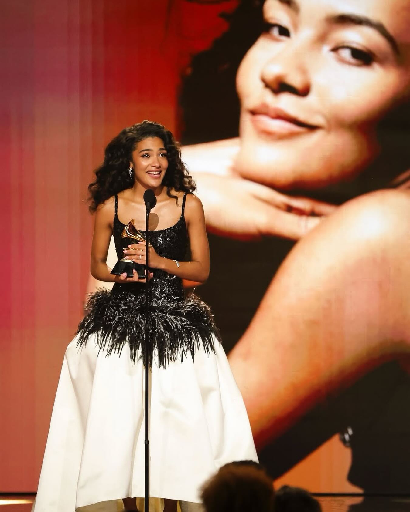 @oliviadeano was so easy to fall in love with ❤️ Congrats on your win for best new artist at the Grammys! Well deserved 👏