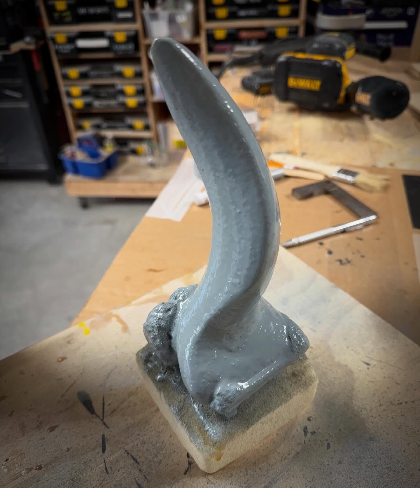 Baby steps. Starting in on a new project and working with a local company on one of their designs for some small scale sculpture pieces.
What will it be?🤷🏻♀️ Gotta keep watching!😉
#sculpture #design #local #art #instagood