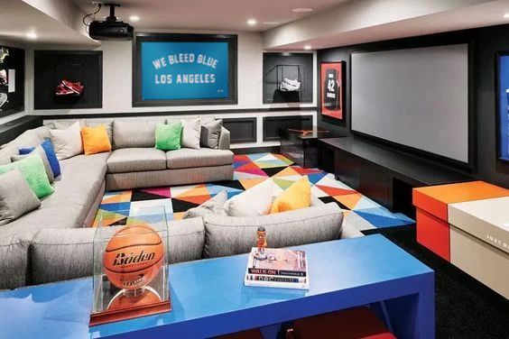 Now this is a #mancave we could get used to.