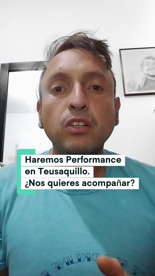 Faltan pocos días para nuestro primer Performance del año. No te lo puedes perder. ASISTE y participa. Está iniciativa la estamos haciendo con la comunidad del barrio La Magdalena. Mira el video hasta el final y compártelo con alguien que le pueda interesar.